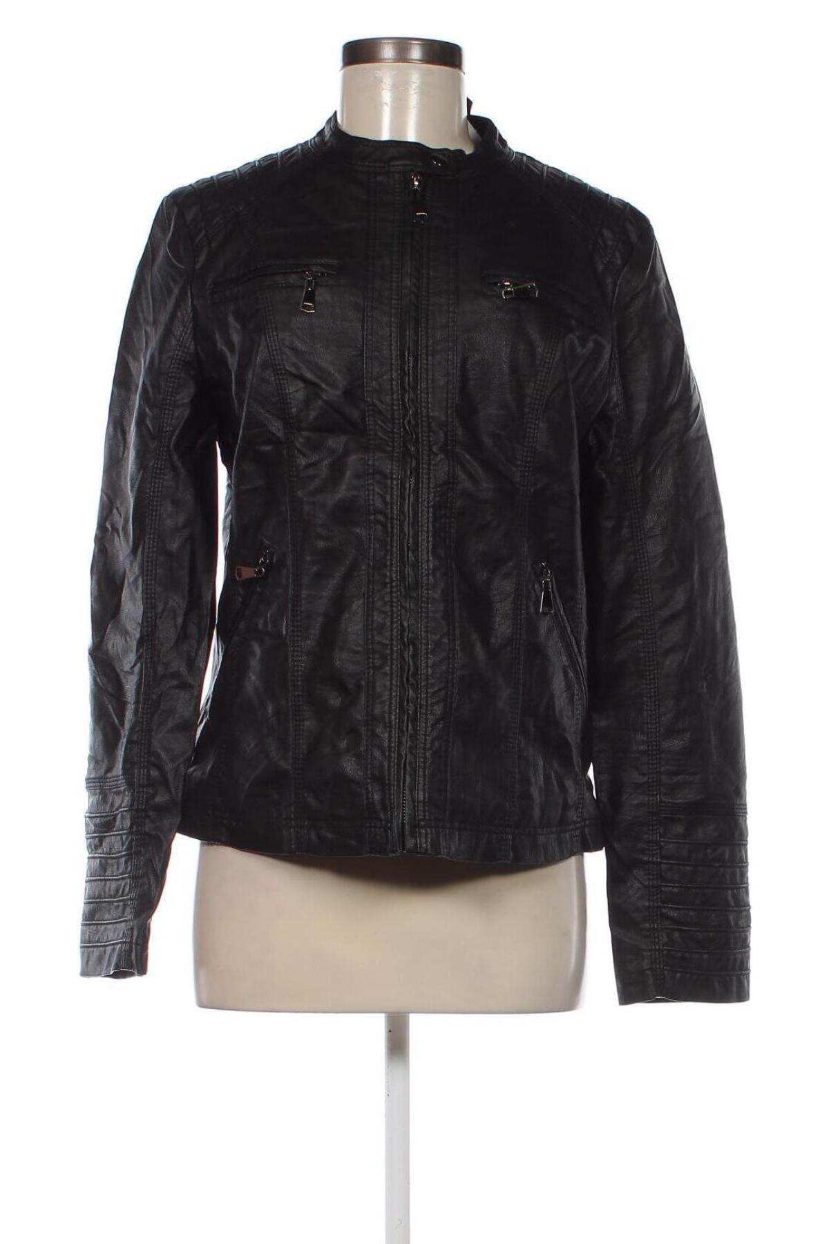 Dámska kožená bunda , Veľkosť L, Farba Čierna, Cena  11,11 €