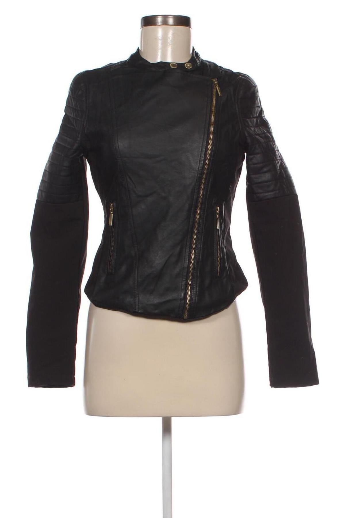 Dámska kožená bunda  Brave Soul, Veľkosť S, Farba Čierna, Cena  18,79 €