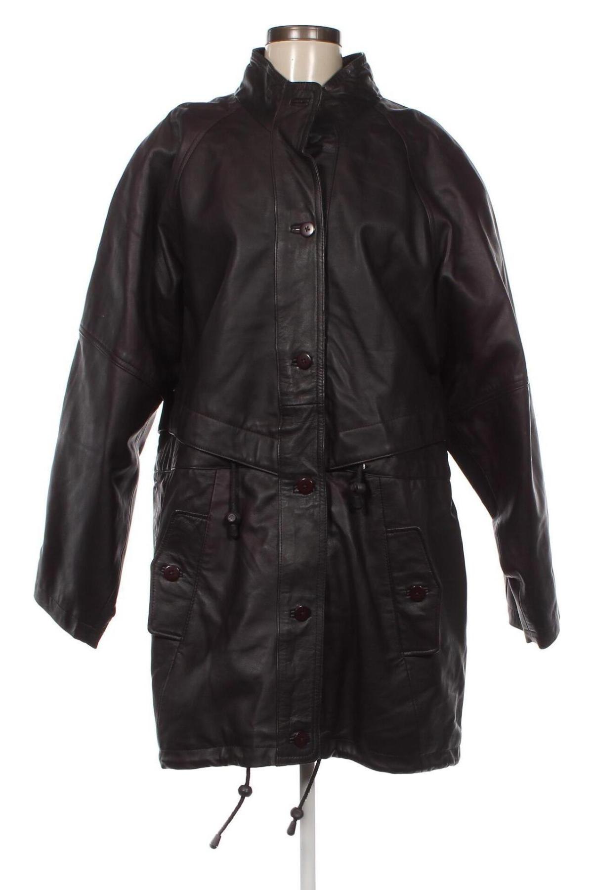 Dámska kožená bunda  Fabiani, Veľkosť XL, Farba Čierna, Cena  15,17 €