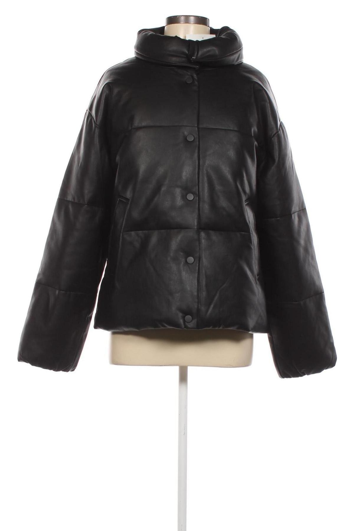 Dámska kožená bunda  Kookai, Veľkosť M, Farba Čierna, Cena  83,34 €