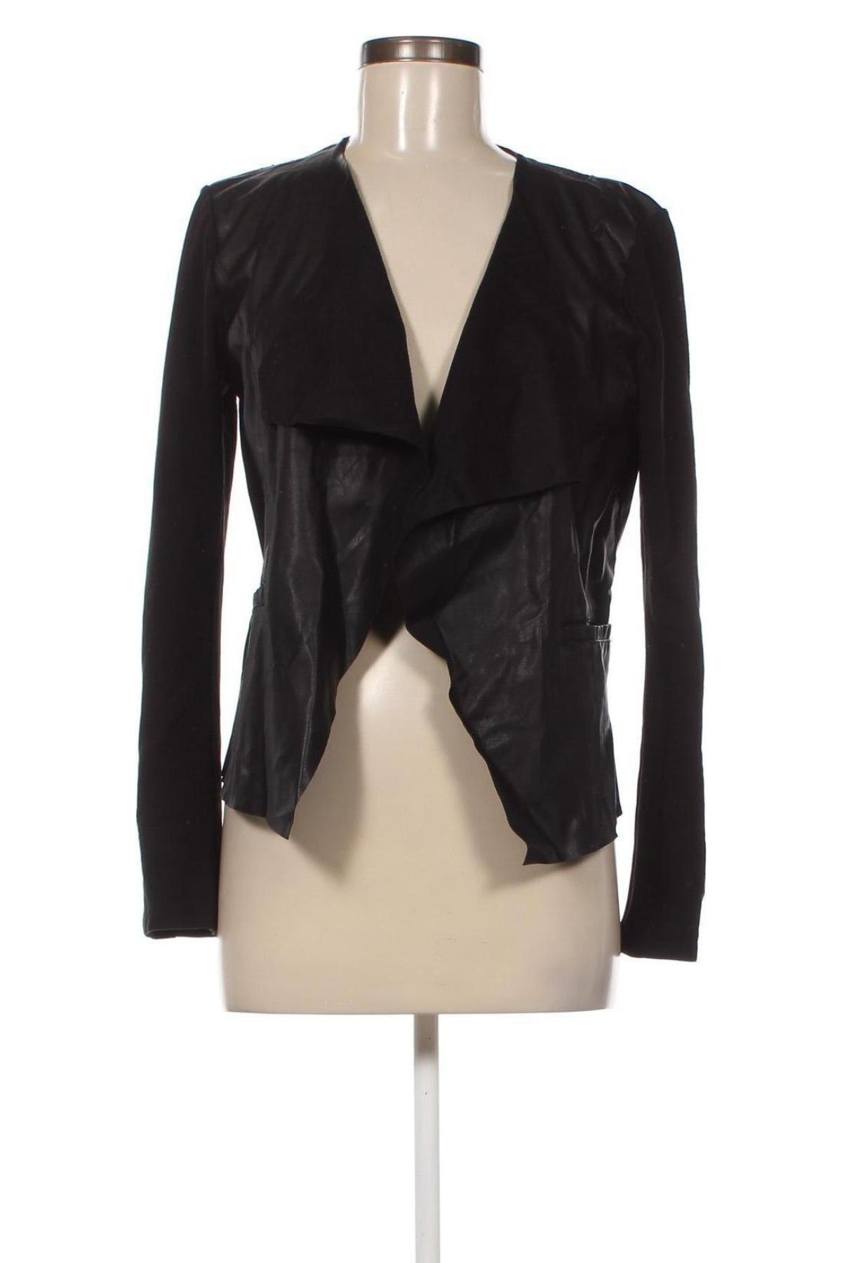 Dámska kožená bunda  ONLY, Veľkosť M, Farba Čierna, Cena  15,68 €