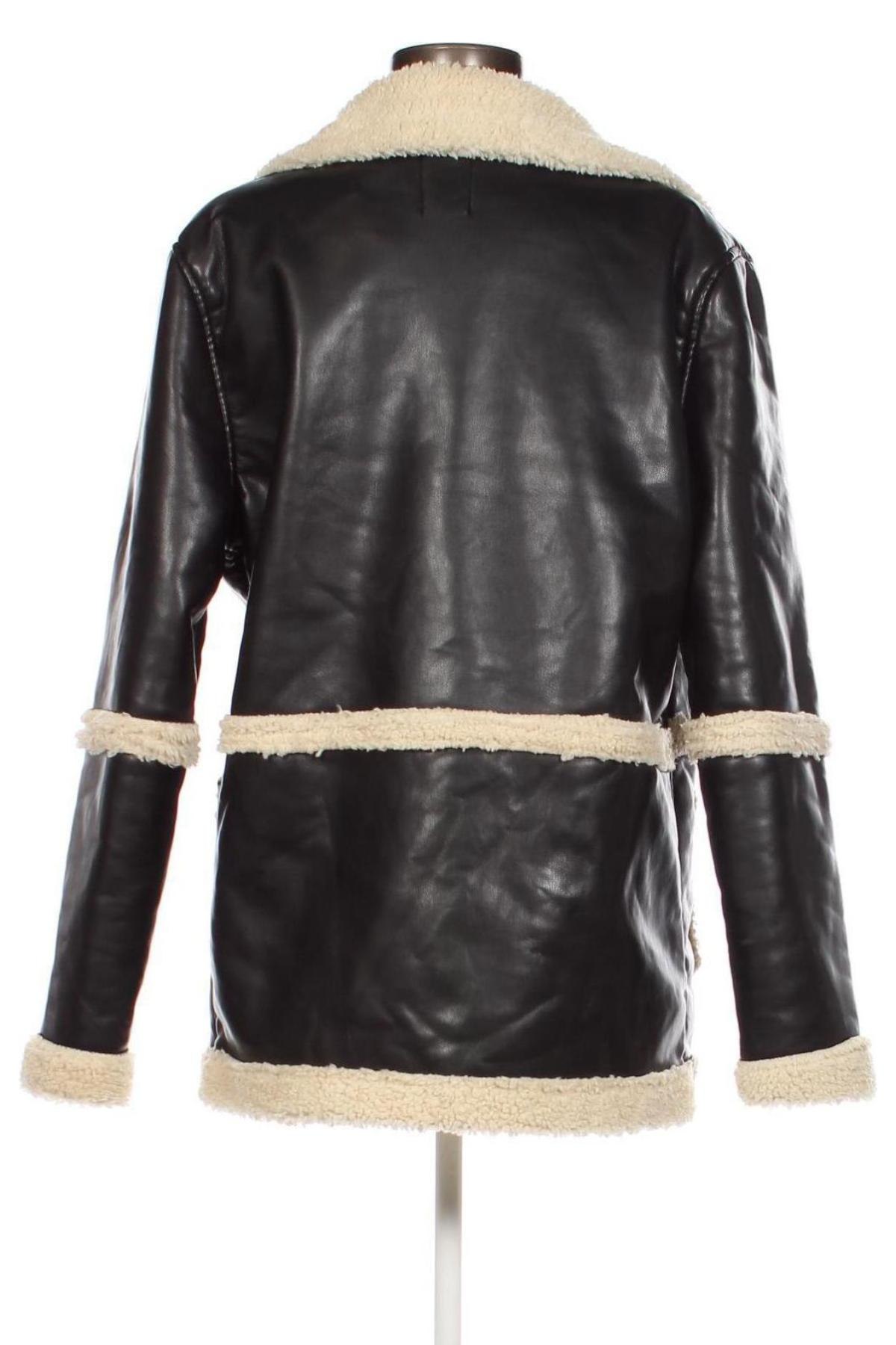 Dámska kožená bunda  VATKALI, Veľkosť M, Farba Čierna, Cena  15,48 €