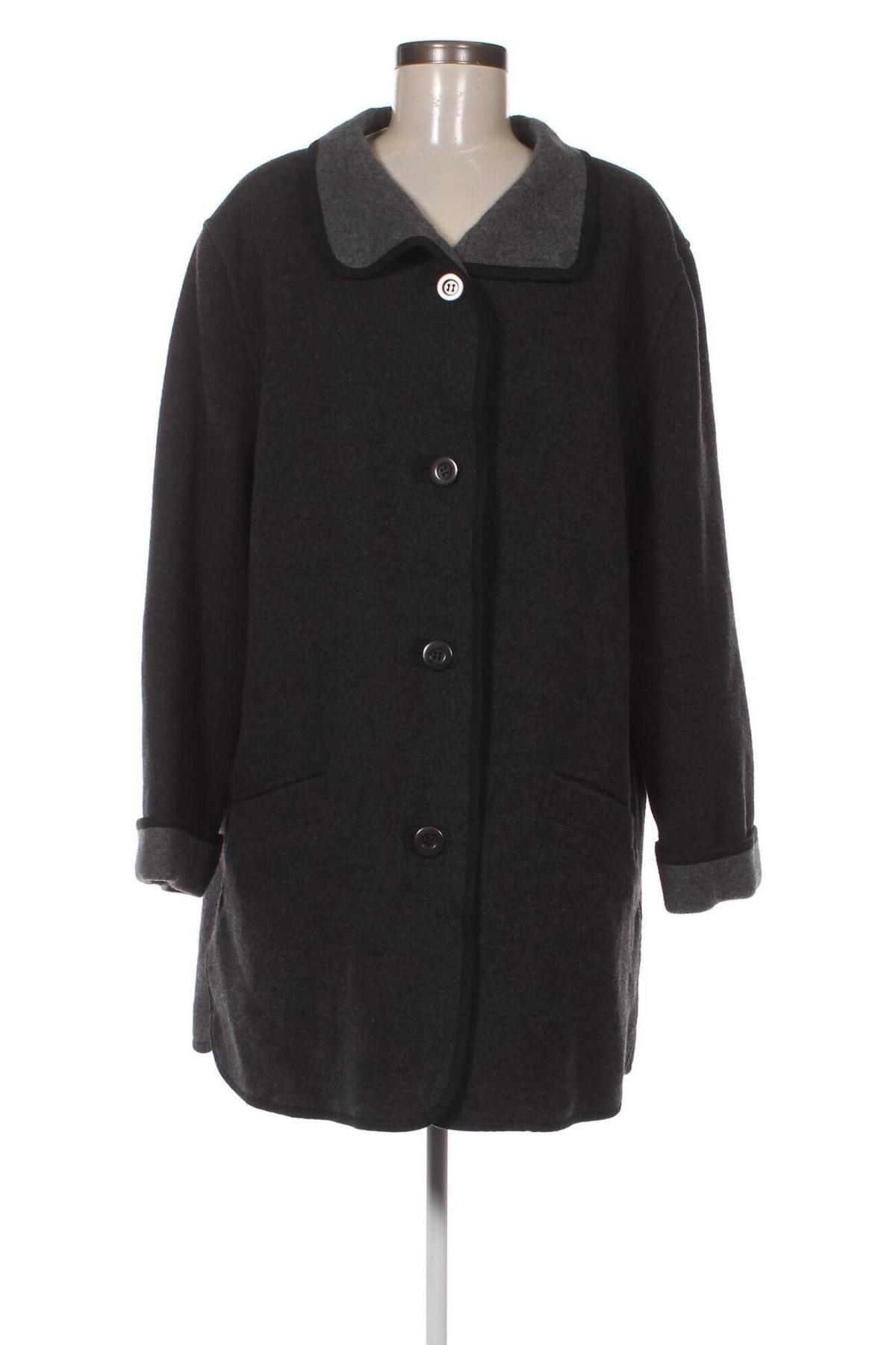 Дамско палто, Размер XXL, Цвят Сив, Цена 51,36 лв.