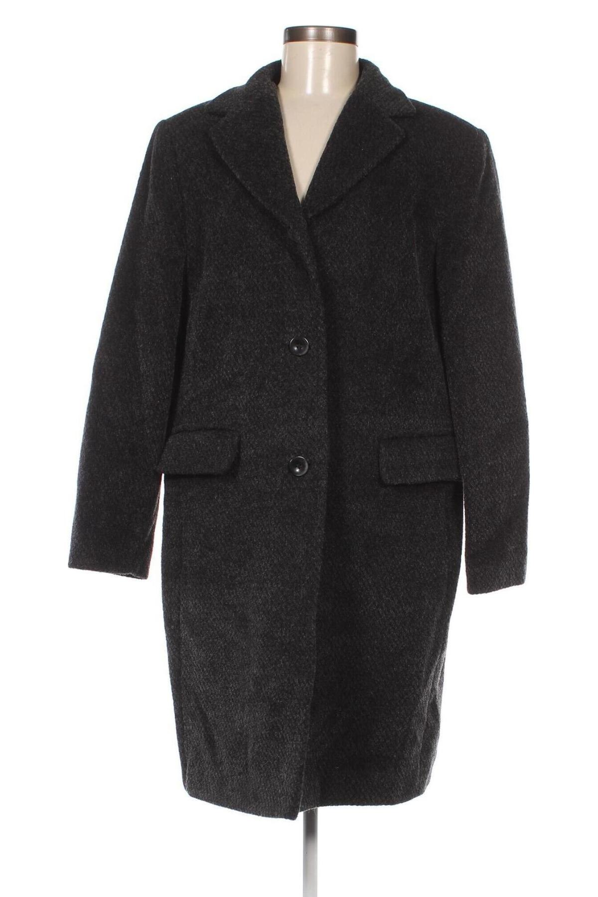 Дамско палто, Размер L, Цвят Сив, Цена 36,38 лв.