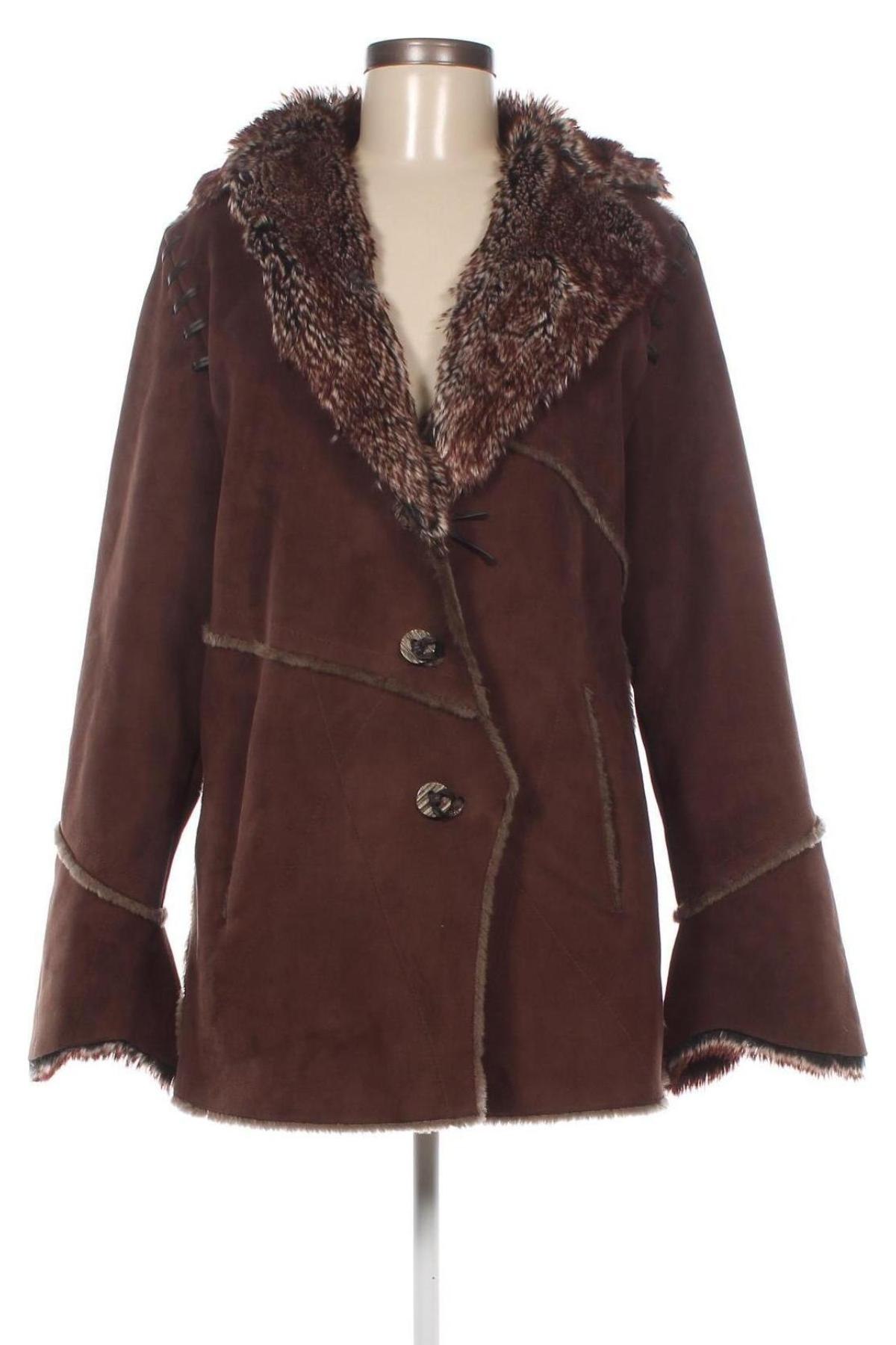 Γυναικείο παλτό, Μέγεθος M, Χρώμα Καφέ, Τιμή 35,74 €
