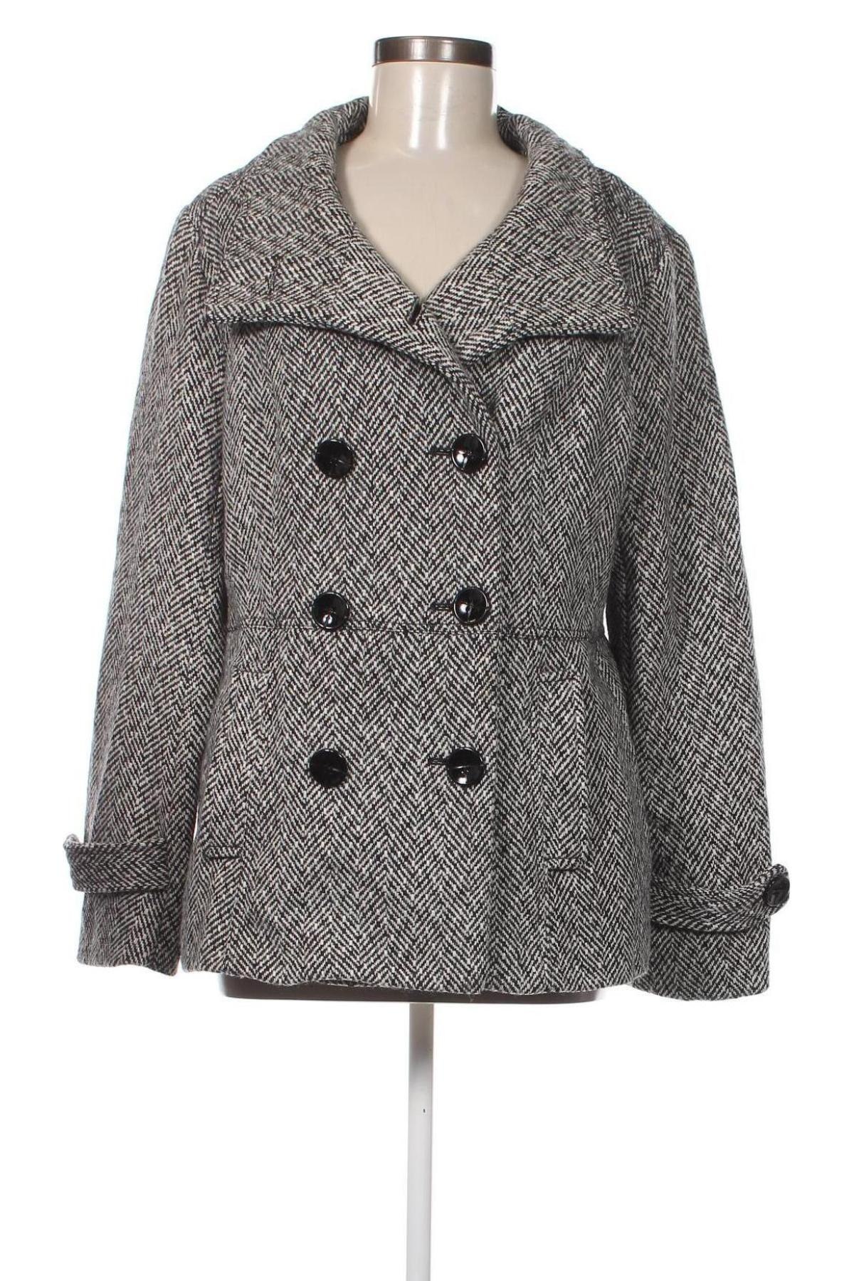 Дамско палто, Размер L, Цвят Многоцветен, Цена 28,89 лв.