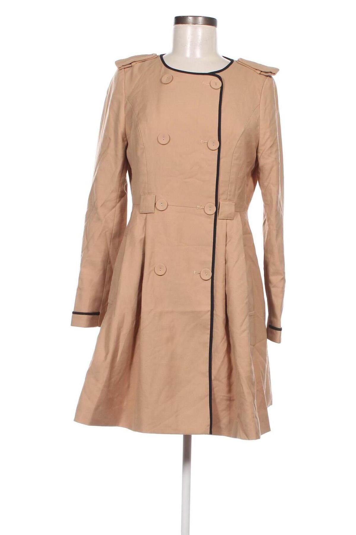 Palton de femei, Mărime M, Culoare Bej, Preț 210,53 Lei