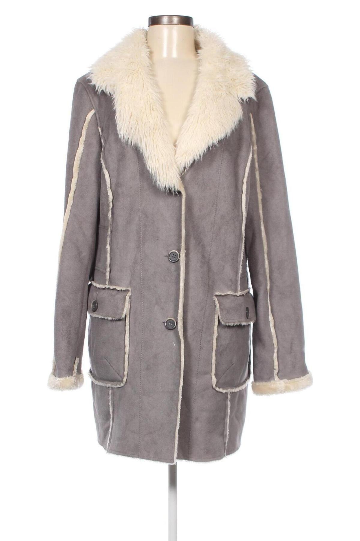 Dámsky kabát , Veľkosť L, Farba Sivá, Cena  30,94 €
