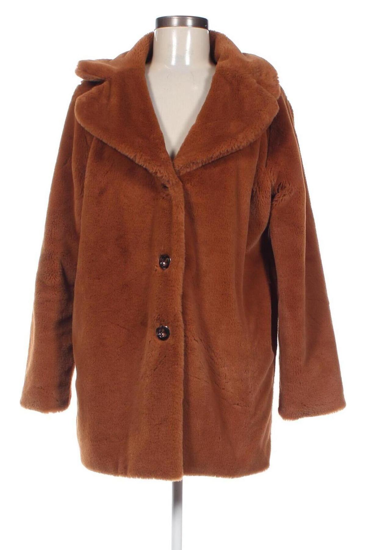 Дамско палто, Размер L, Цвят Кафяв, Цена 16,05 лв.