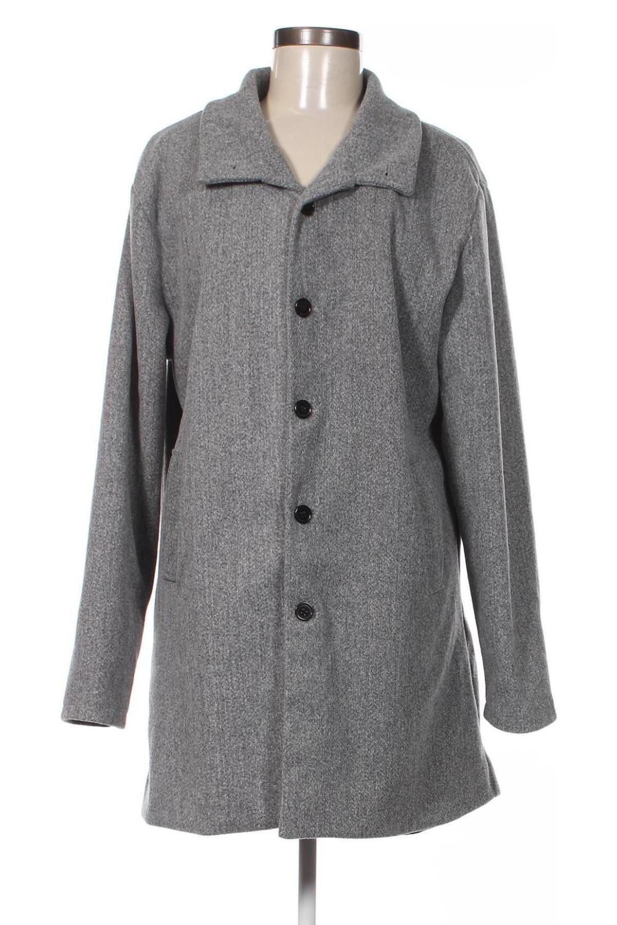 Дамско палто, Размер L, Цвят Сив, Цена 30,72 лв.