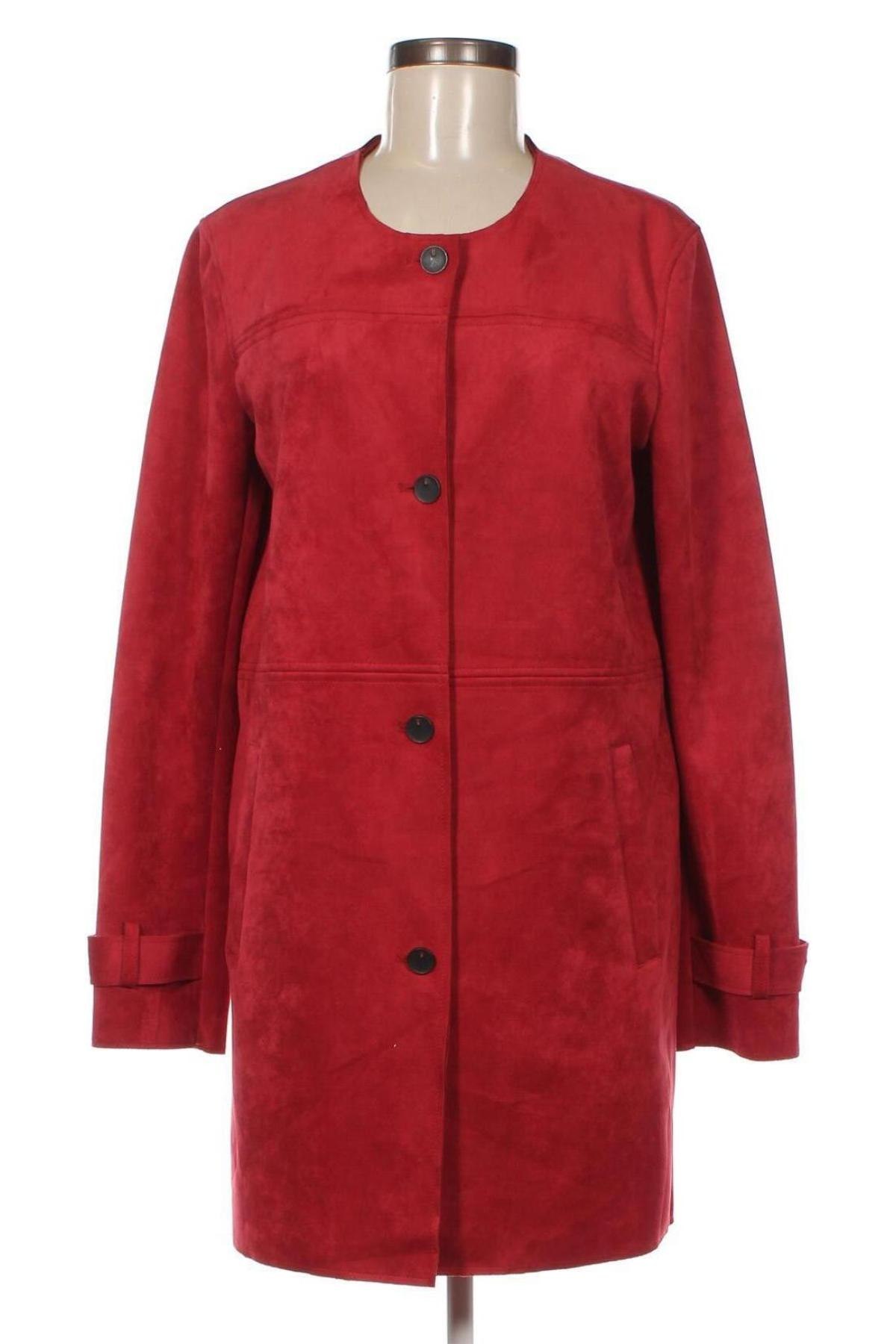 Dámsky kabát , Veľkosť L, Farba Červená, Cena  18,51 €
