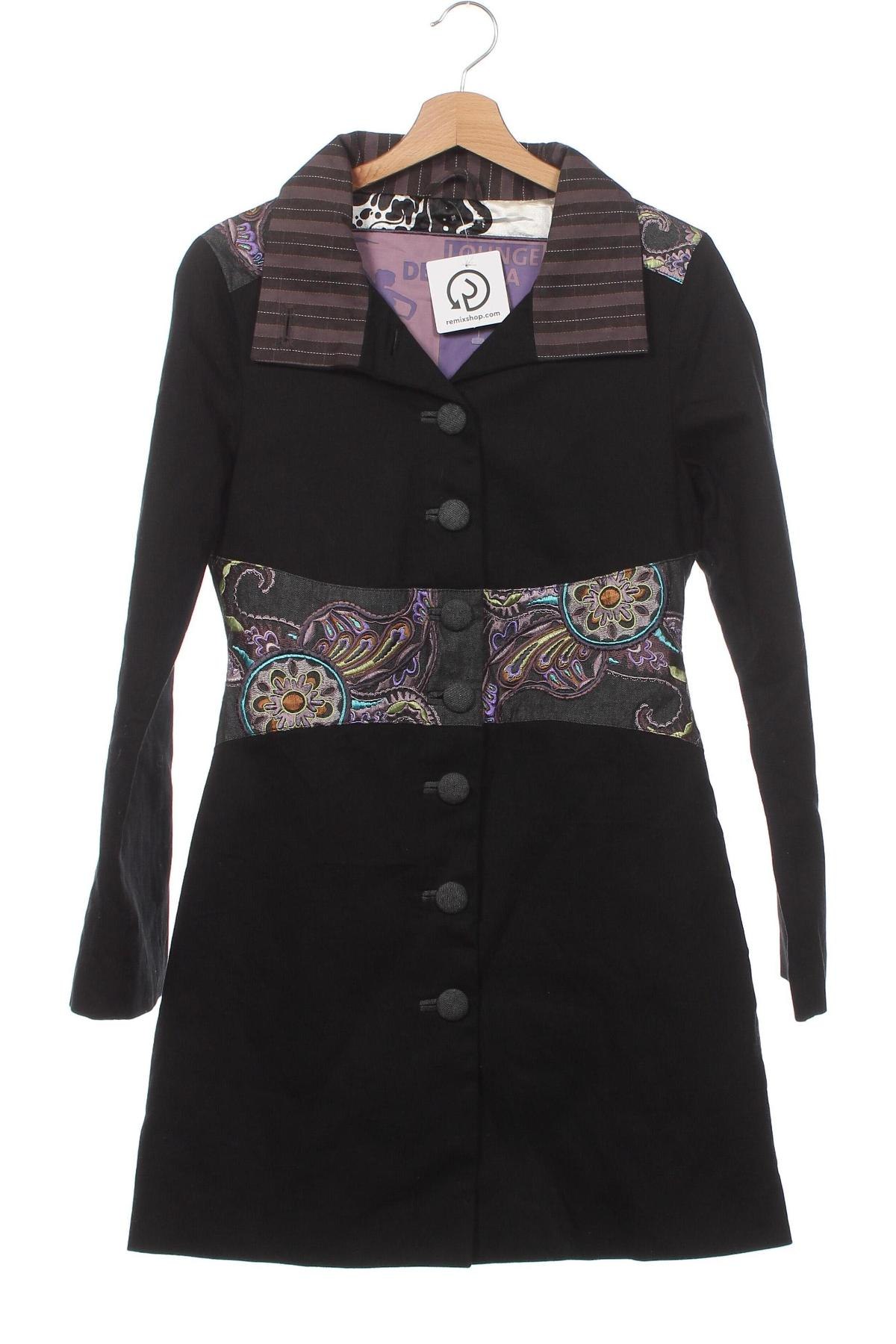 Γυναικείο παλτό, Μέγεθος S, Χρώμα Μαύρο, Τιμή 16,53 €