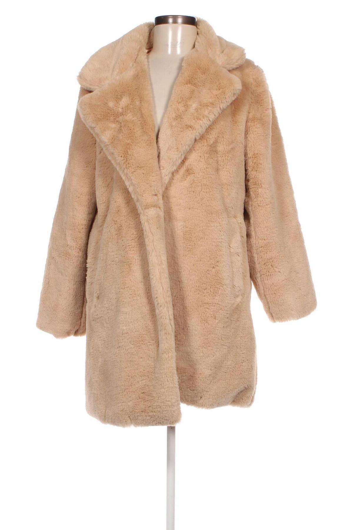Dámsky kabát  Amisu, Veľkosť M, Farba Béžová, Cena  30,34 €