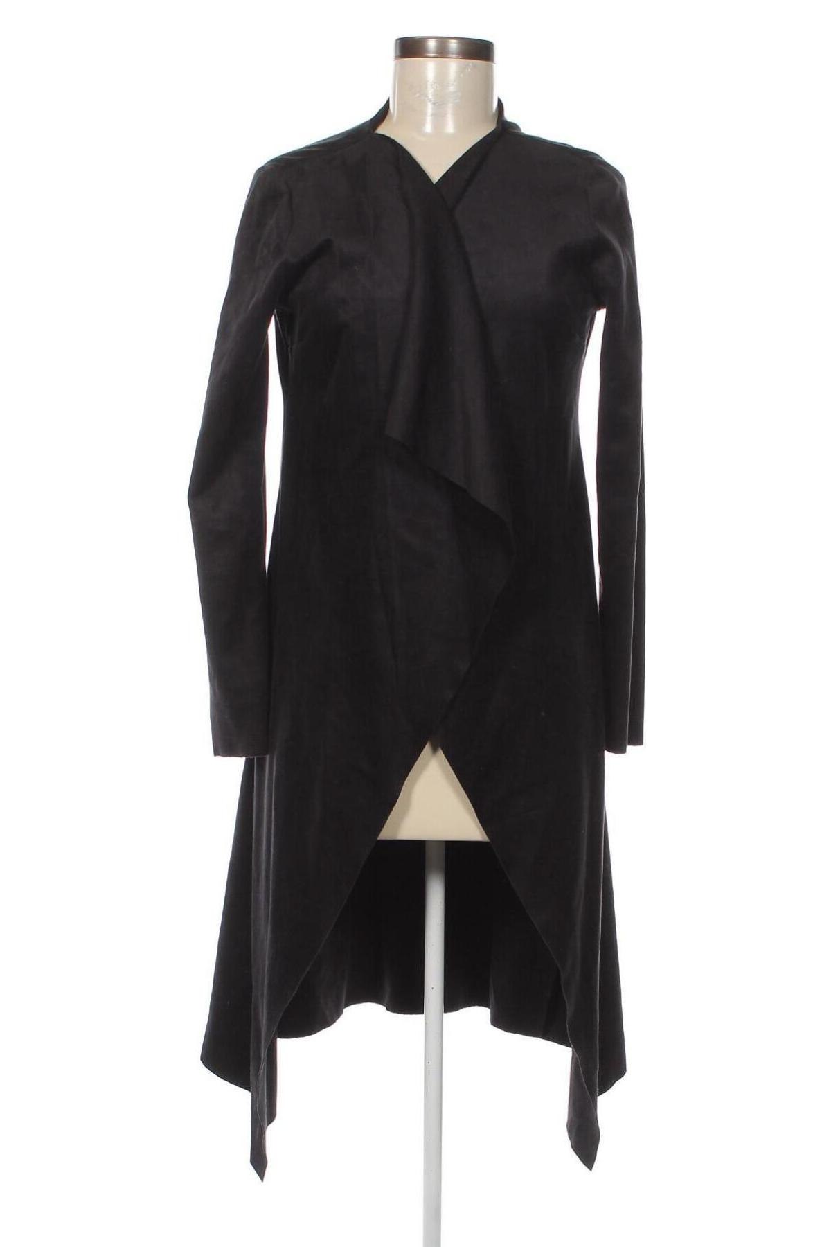 Дамско палто Amisu, Размер M, Цвят Черен, Цена 32,64 лв.