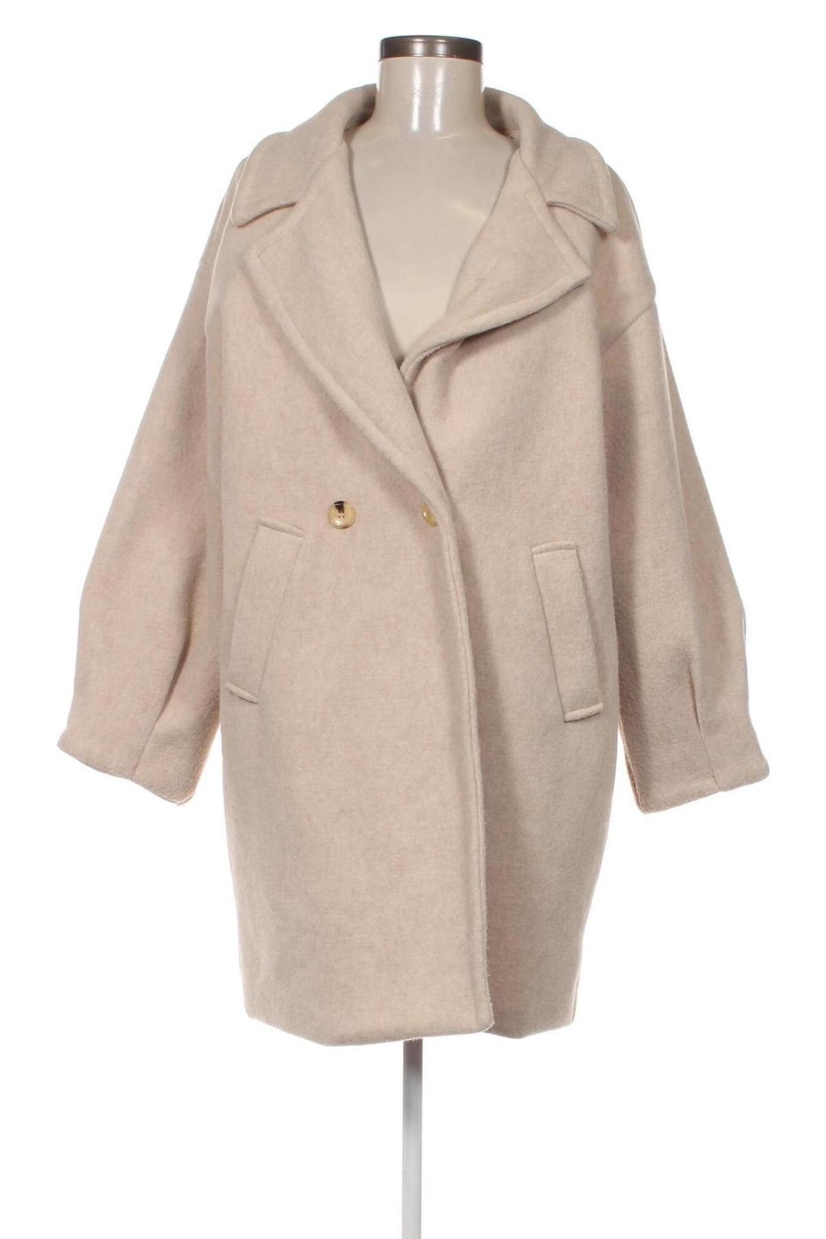 Дамско палто Answear, Размер S, Цвят Бежов, Цена 30,19 лв.
