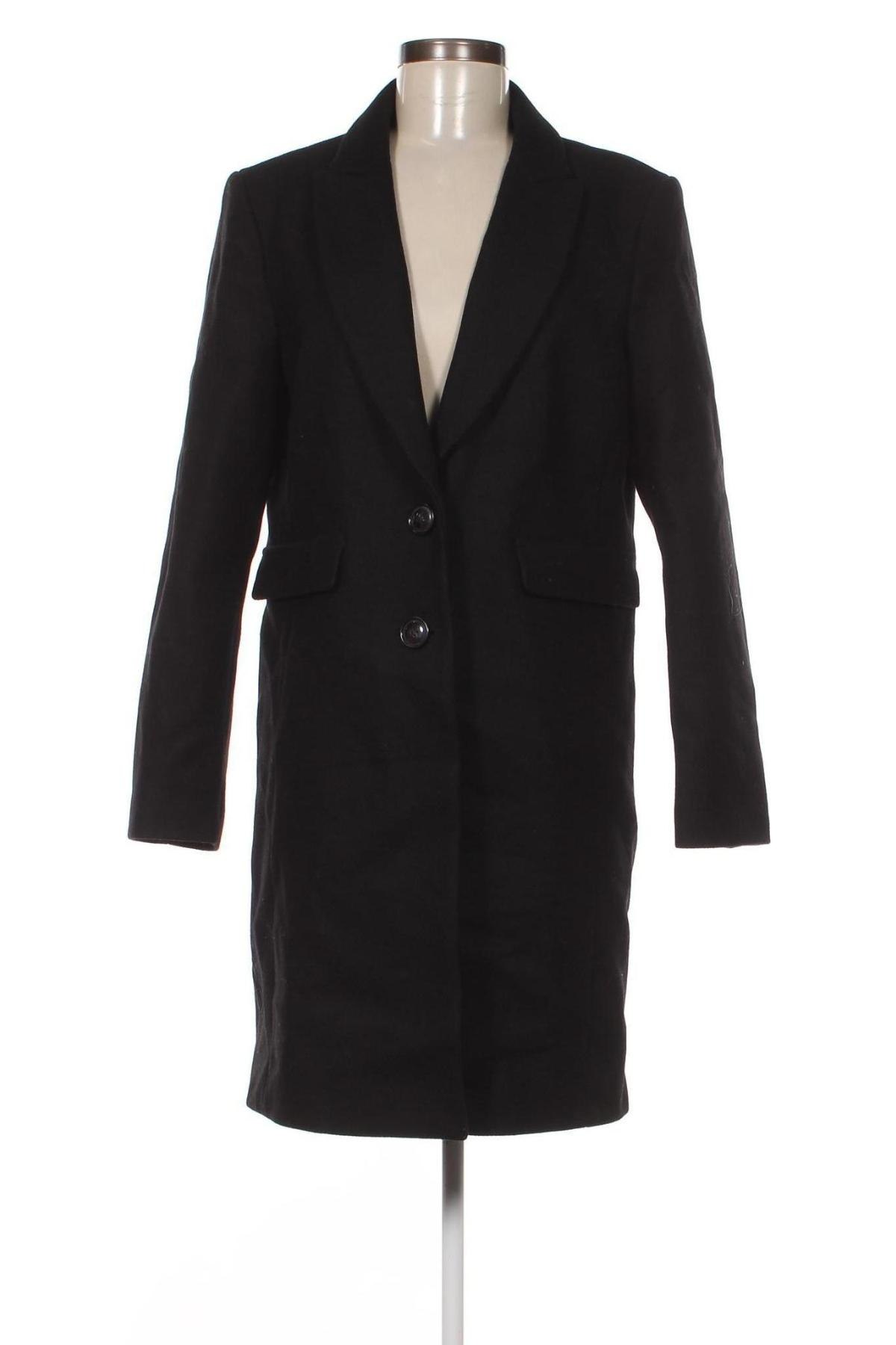 Дамско палто Apriori, Размер M, Цвят Черен, Цена 51,36 лв.