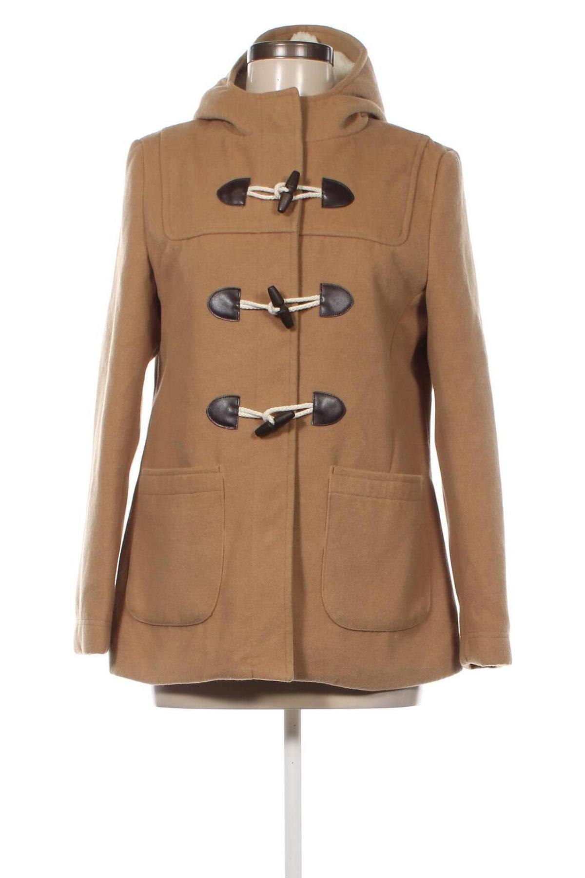Palton de femei Atmosphere, Mărime M, Culoare Bej, Preț 105,59 Lei