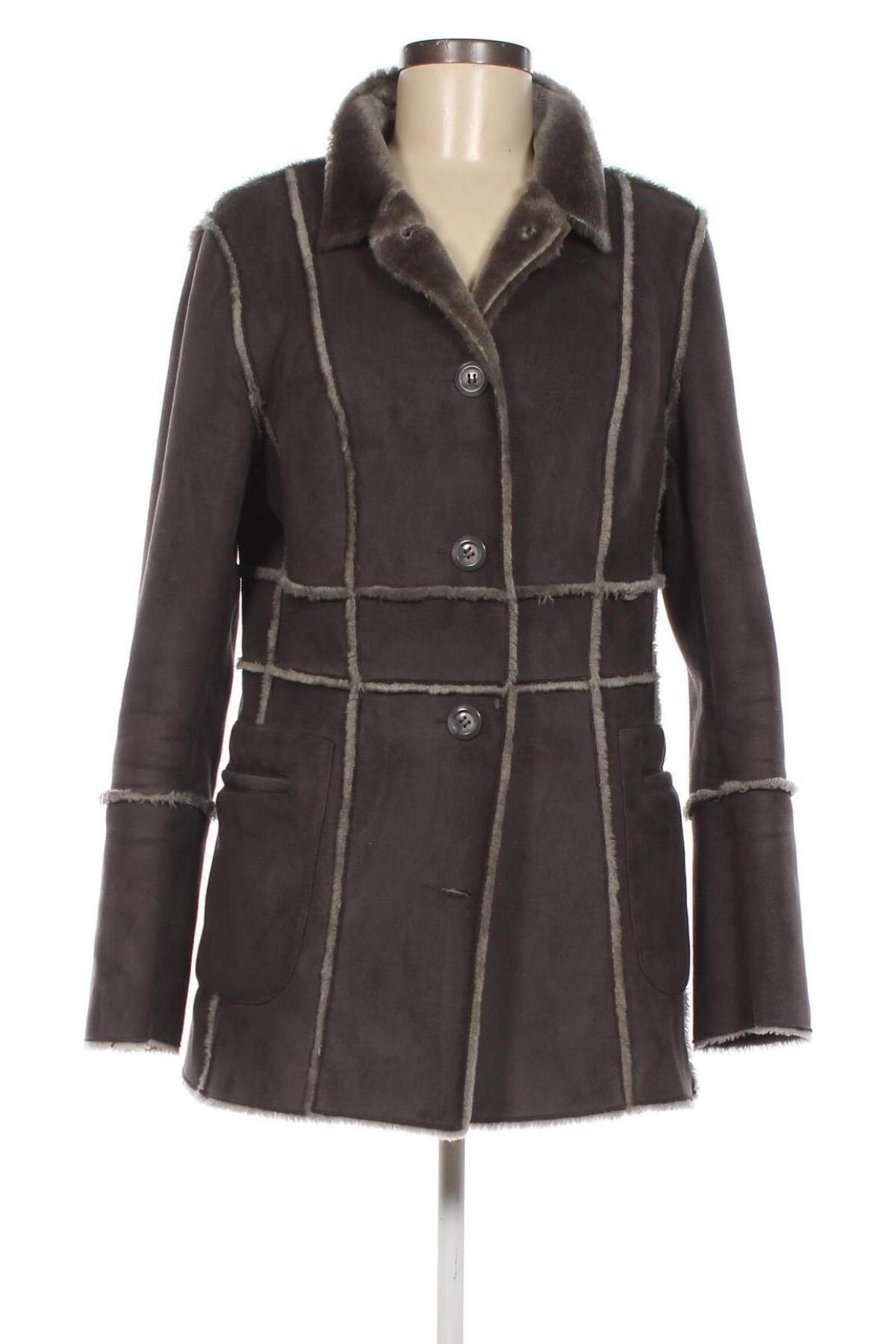 Дамско палто Best Connections, Размер M, Цвят Сив, Цена 57,78 лв.