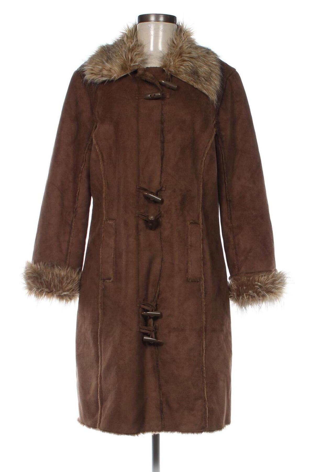 Дамско палто Biaggini, Размер L, Цвят Кафяв, Цена 51,36 лв.