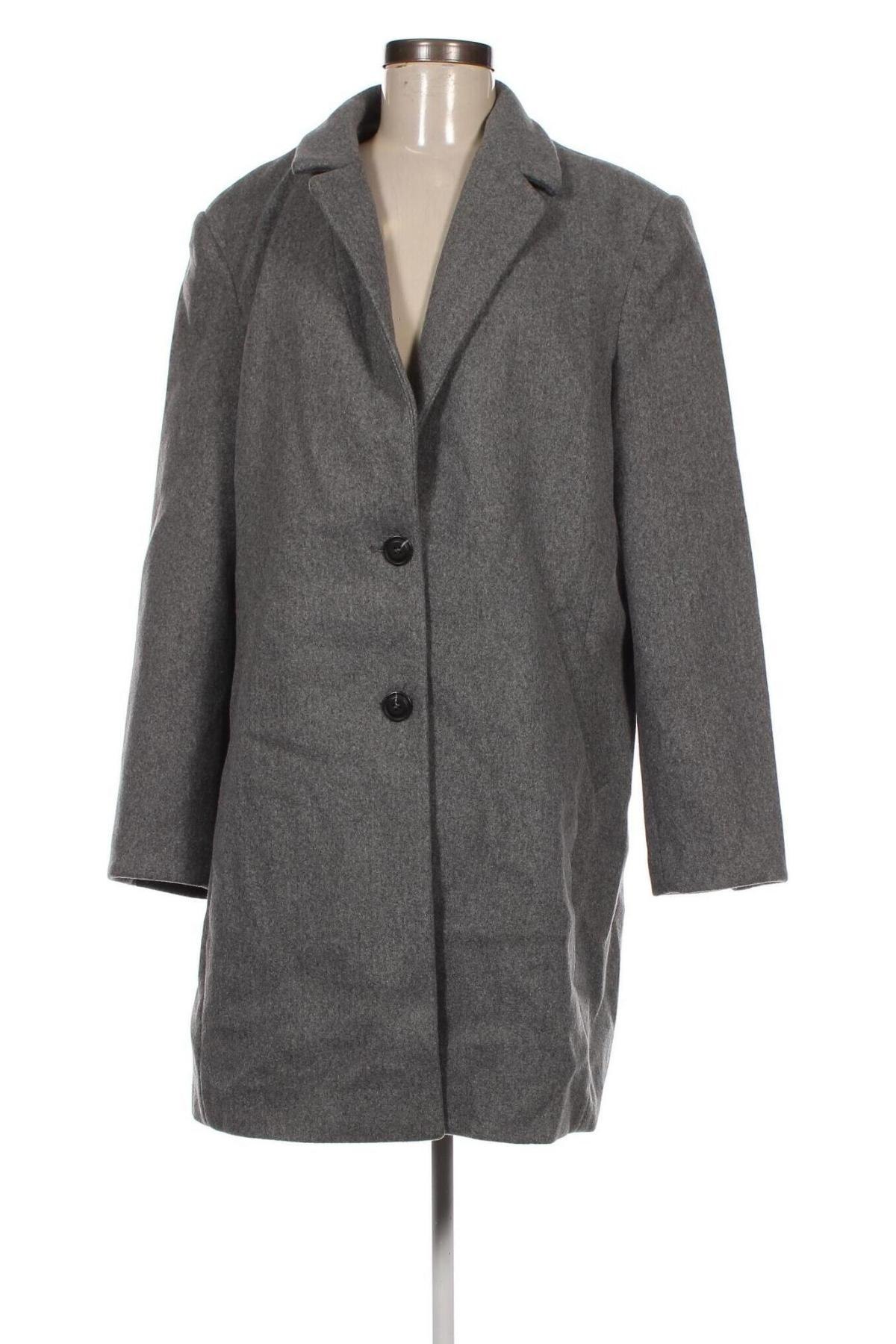 Дамско палто C&A, Размер XXL, Цвят Сив, Цена 28,89 лв.