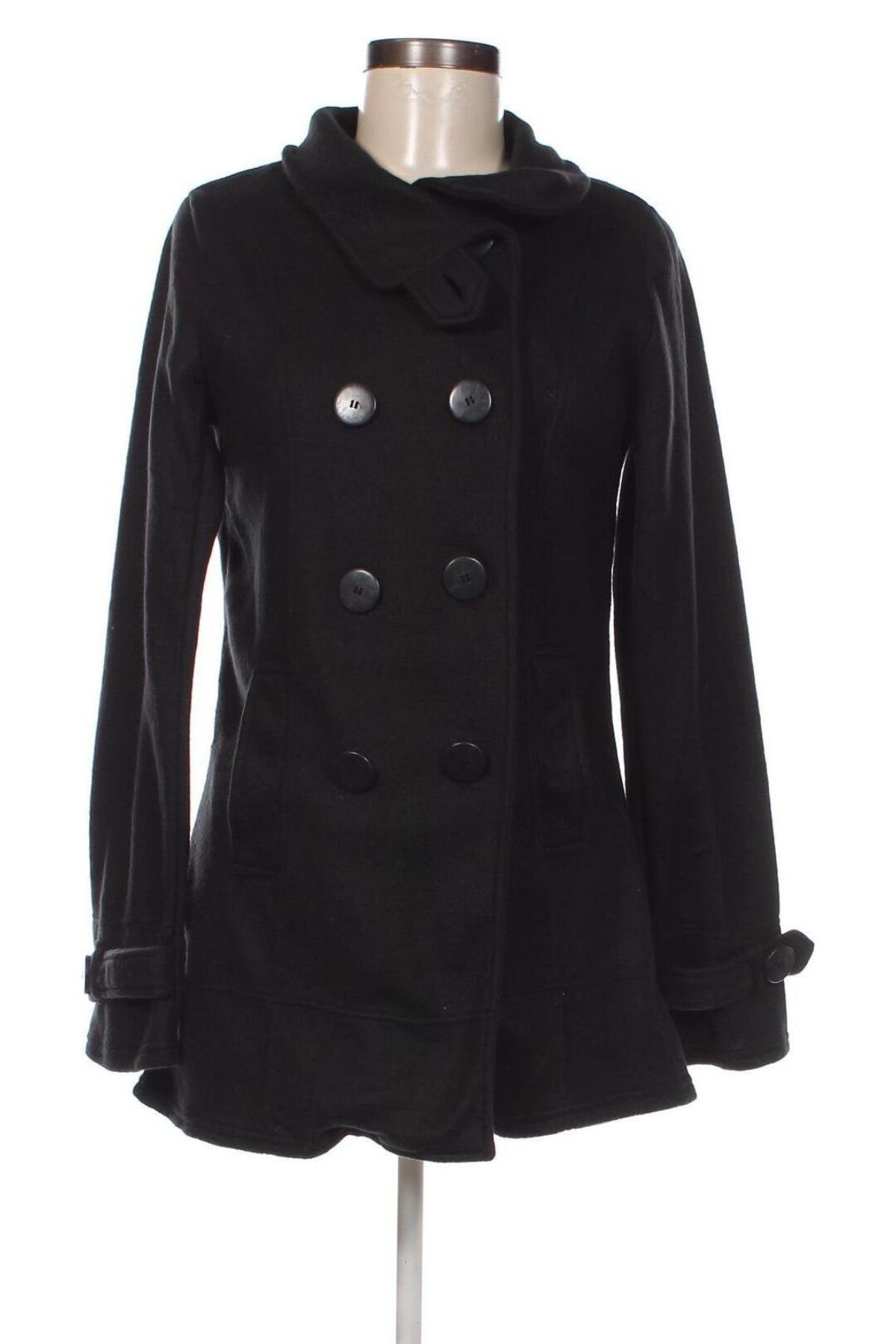 Γυναικείο παλτό Carla Faustini, Μέγεθος XS, Χρώμα Μαύρο, Τιμή 35,74 €