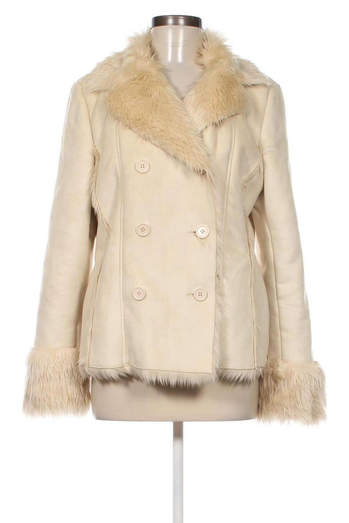 Дамско палто Cecilia Classics, Размер S, Цвят Екрю, Цена 57,78 лв.