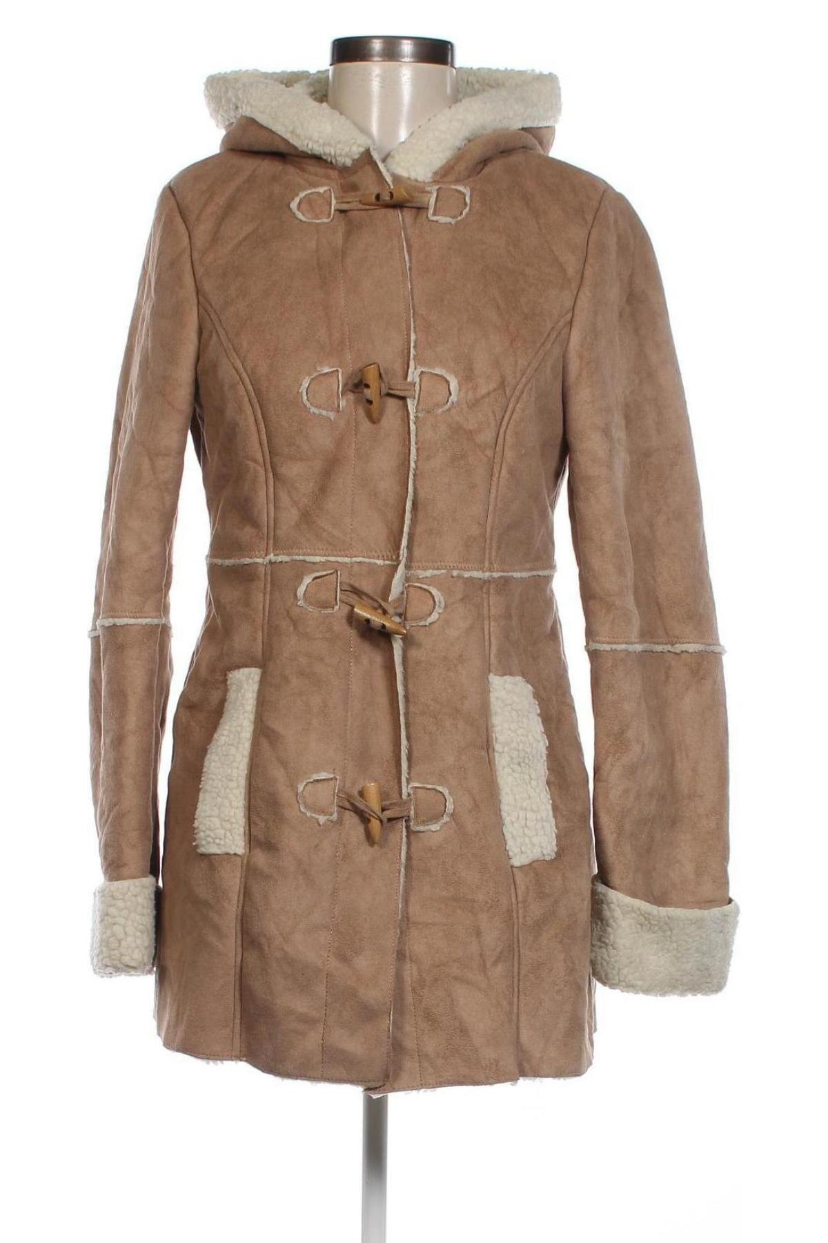 Γυναικείο παλτό Colours Of The World, Μέγεθος M, Χρώμα  Μπέζ, Τιμή 35,74 €