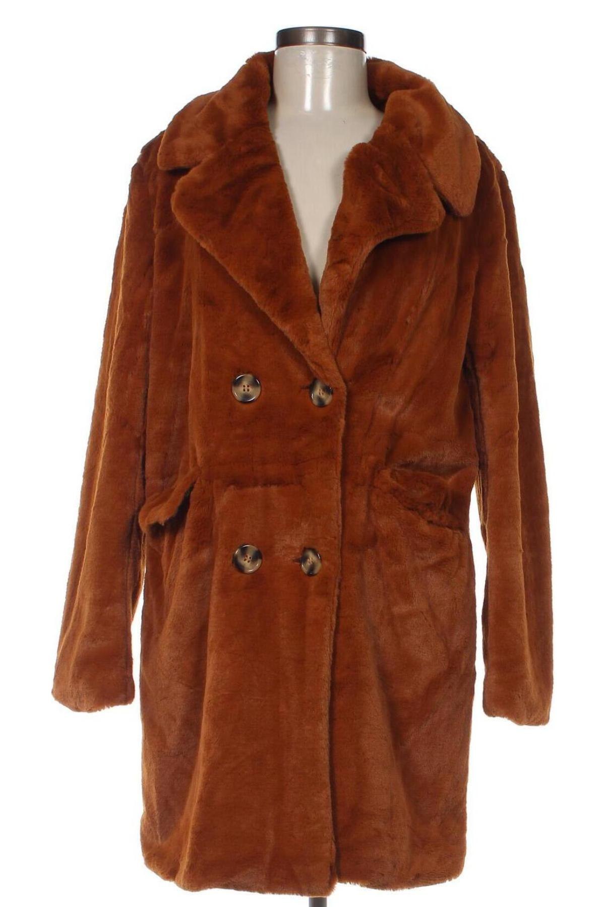 Γυναικείο παλτό Culture, Μέγεθος S, Χρώμα Πορτοκαλί, Τιμή 20,19 €