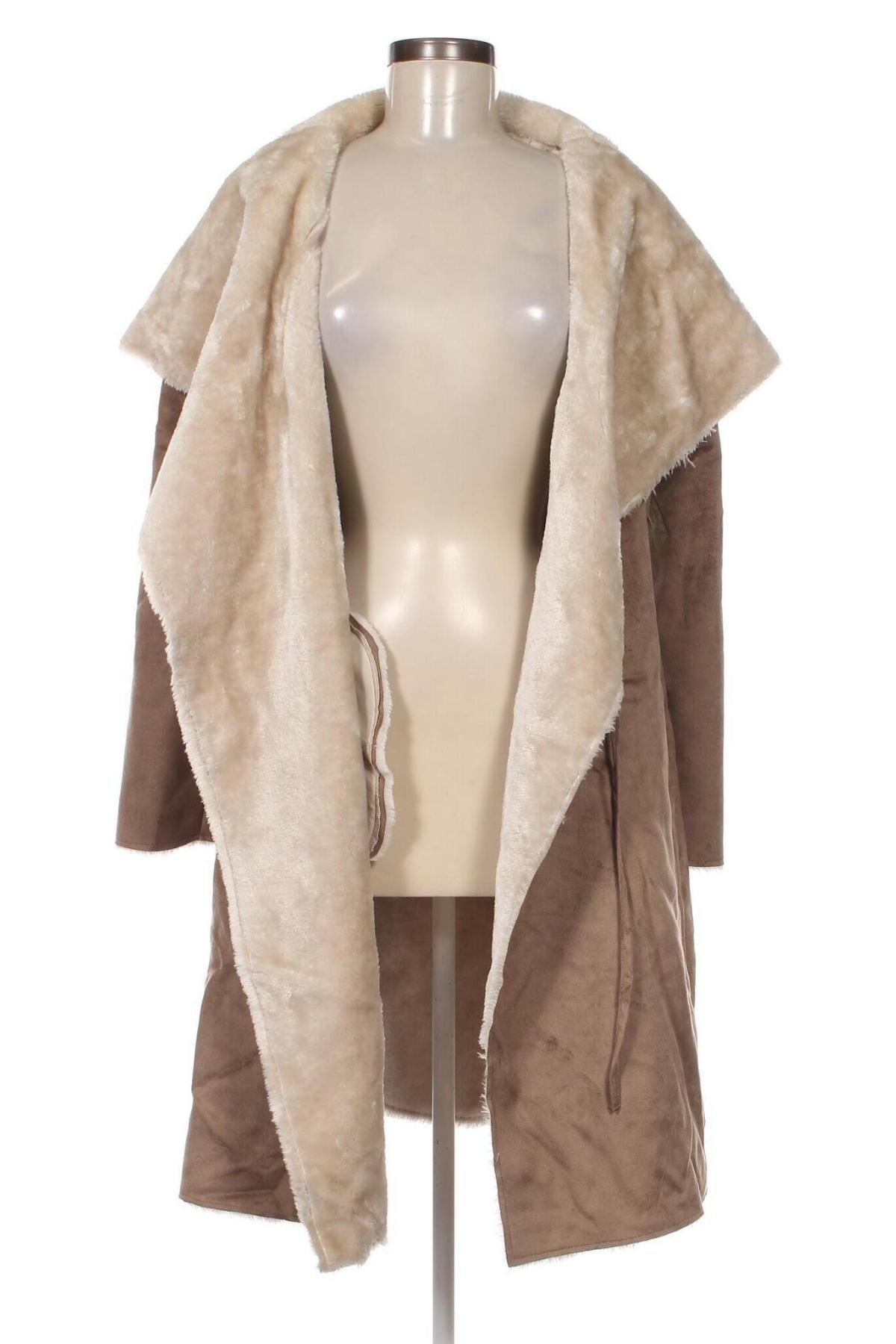 Palton de femei Derhy, Mărime M, Culoare Bej, Preț 175,99 Lei