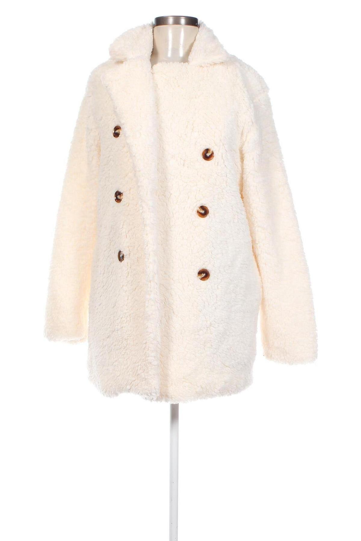 Дамско палто Eilly Bazar, Размер S, Цвят Бял, Цена 39,59 лв.