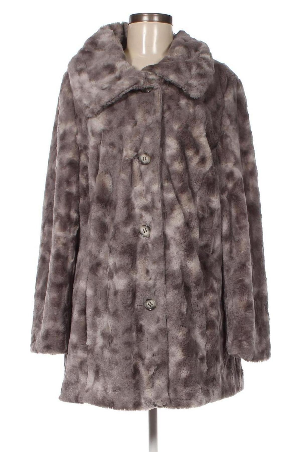 Γυναικείο παλτό Gelco, Μέγεθος L, Χρώμα Γκρί, Τιμή 31,77 €