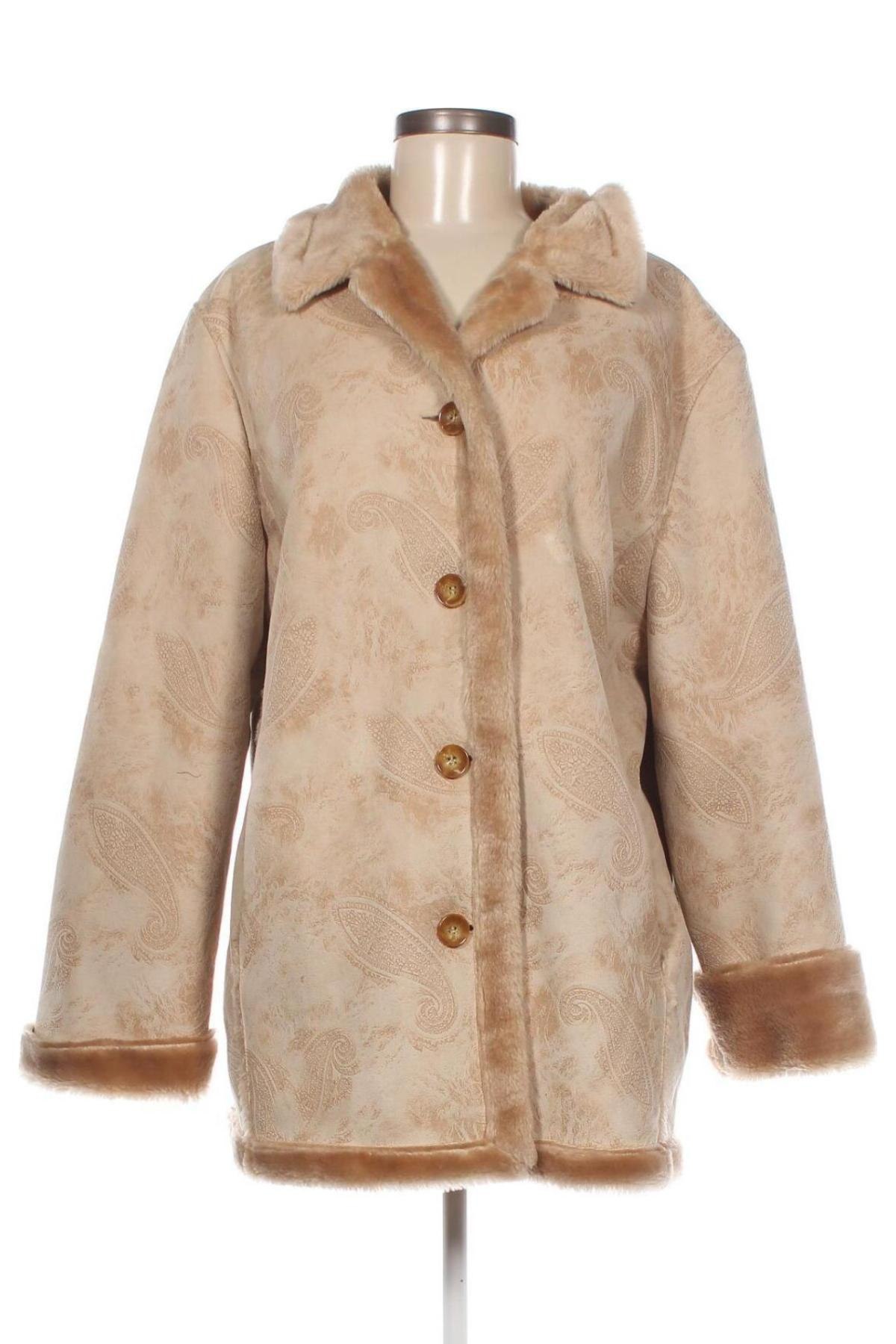 Dámsky kabát  Gelco, Veľkosť XL, Farba Béžová, Cena  24,27 €