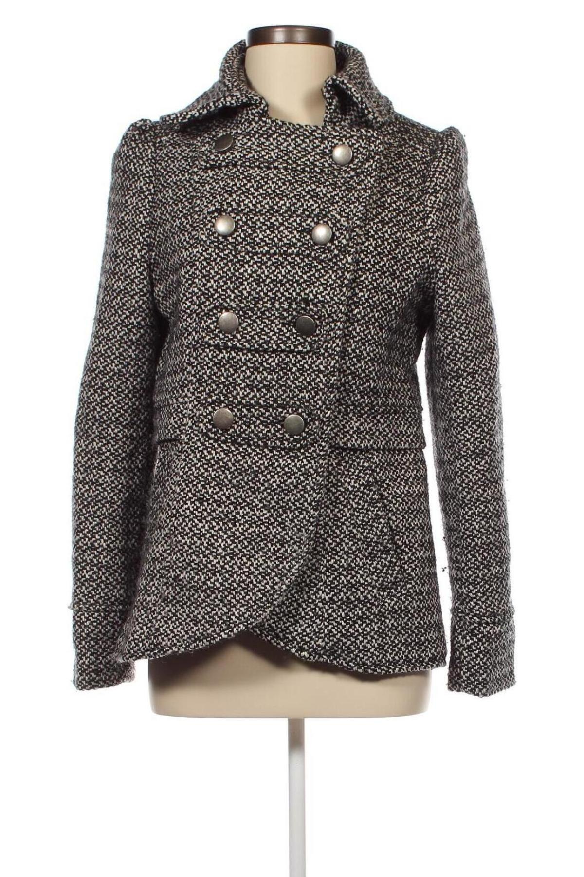 Γυναικείο παλτό H&M, Μέγεθος L, Χρώμα Πολύχρωμο, Τιμή 33,76 €