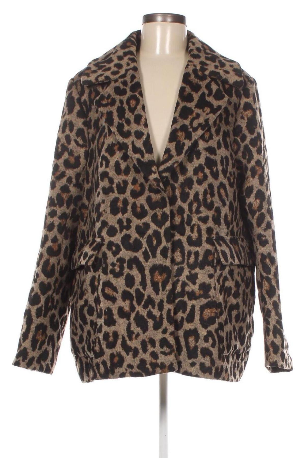 Γυναικείο παλτό H&M, Μέγεθος XL, Χρώμα Πολύχρωμο, Τιμή 14,56 €