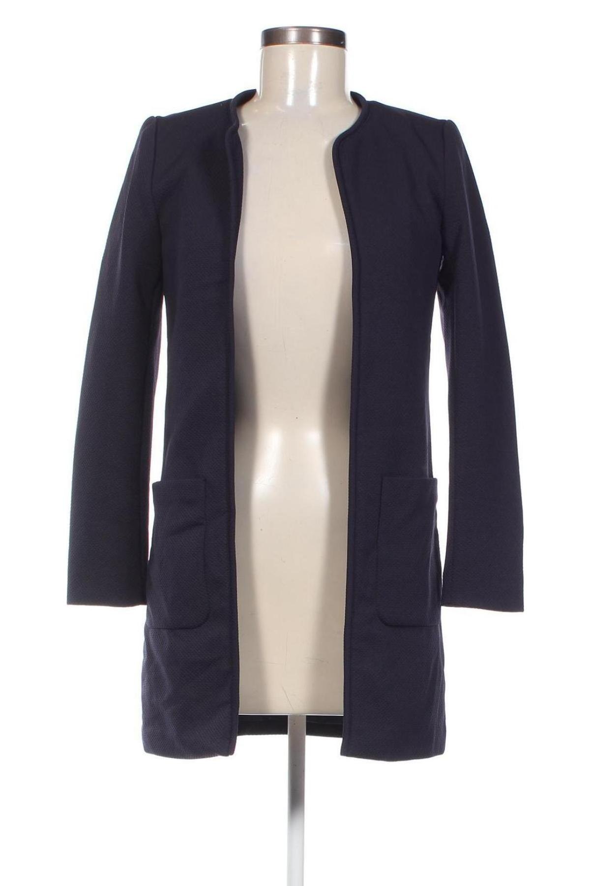 Palton de femei H&M, Mărime XXS, Culoare Albastru, Preț 113,69 Lei