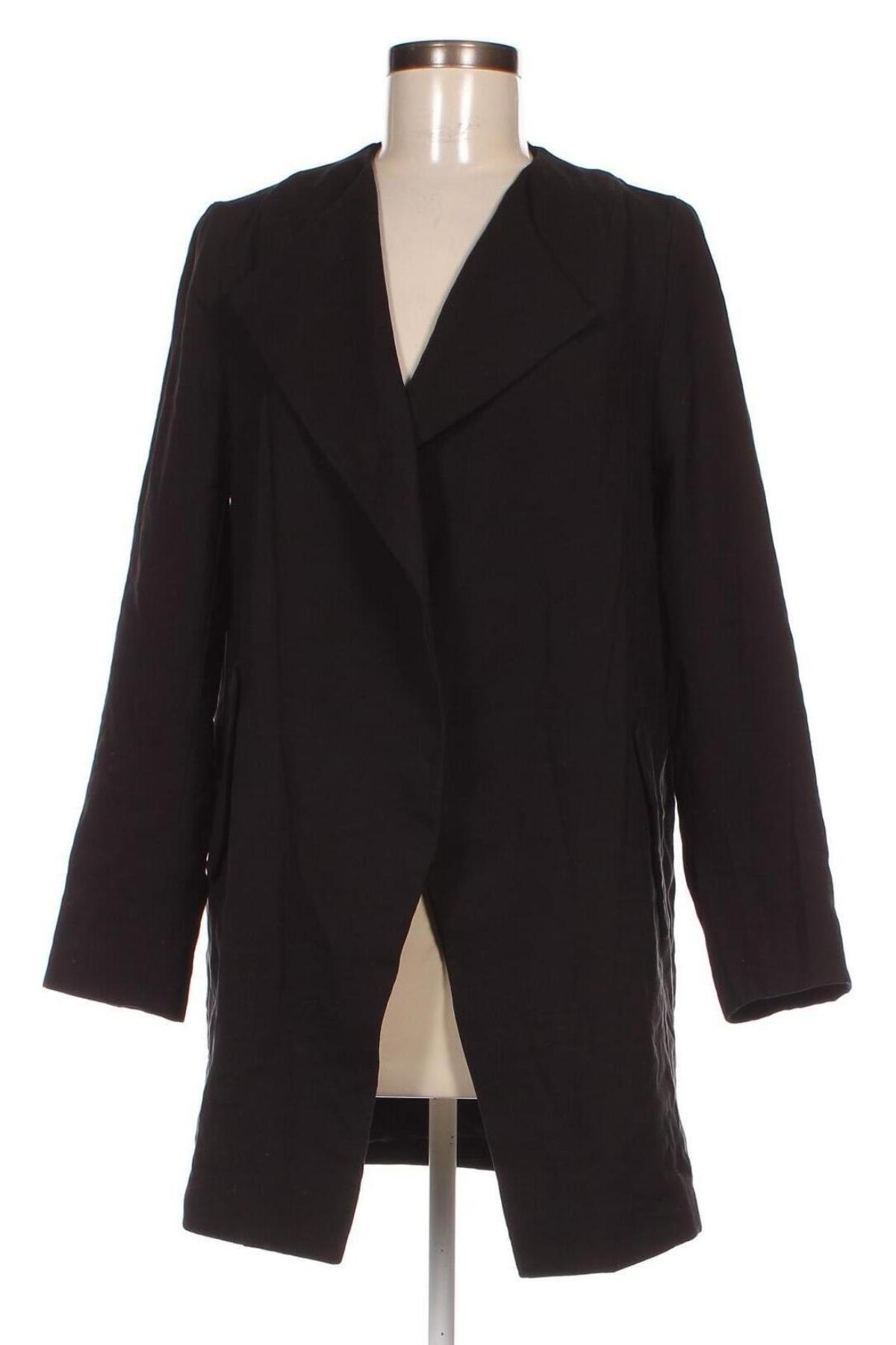 Γυναικείο παλτό H&M, Μέγεθος XS, Χρώμα Μαύρο, Τιμή 5,12 €