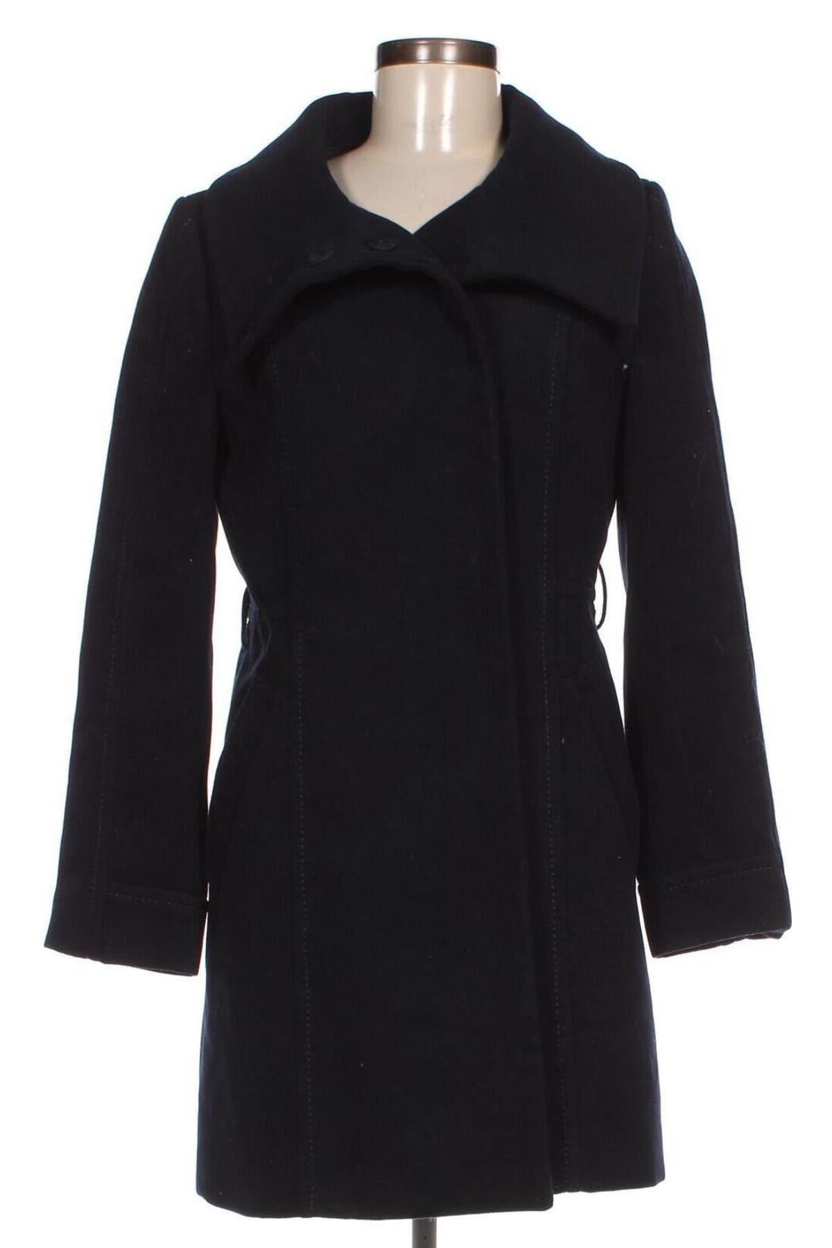 Dámský kabát  H&M, Velikost S, Barva Modrá, Cena  853,00 Kč