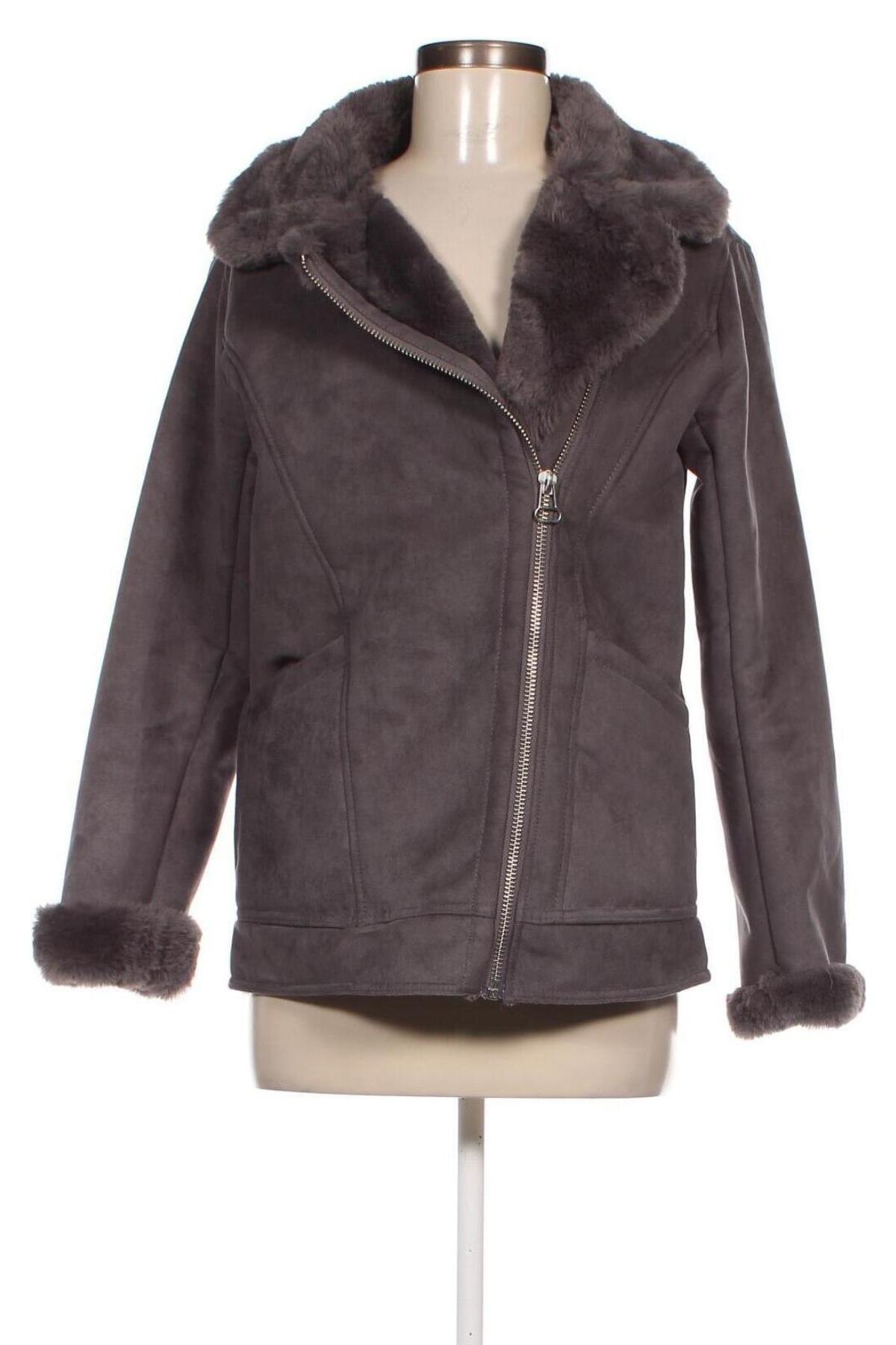 Γυναικείο παλτό H&M Divided, Μέγεθος XS, Χρώμα Γκρί, Τιμή 35,74 €