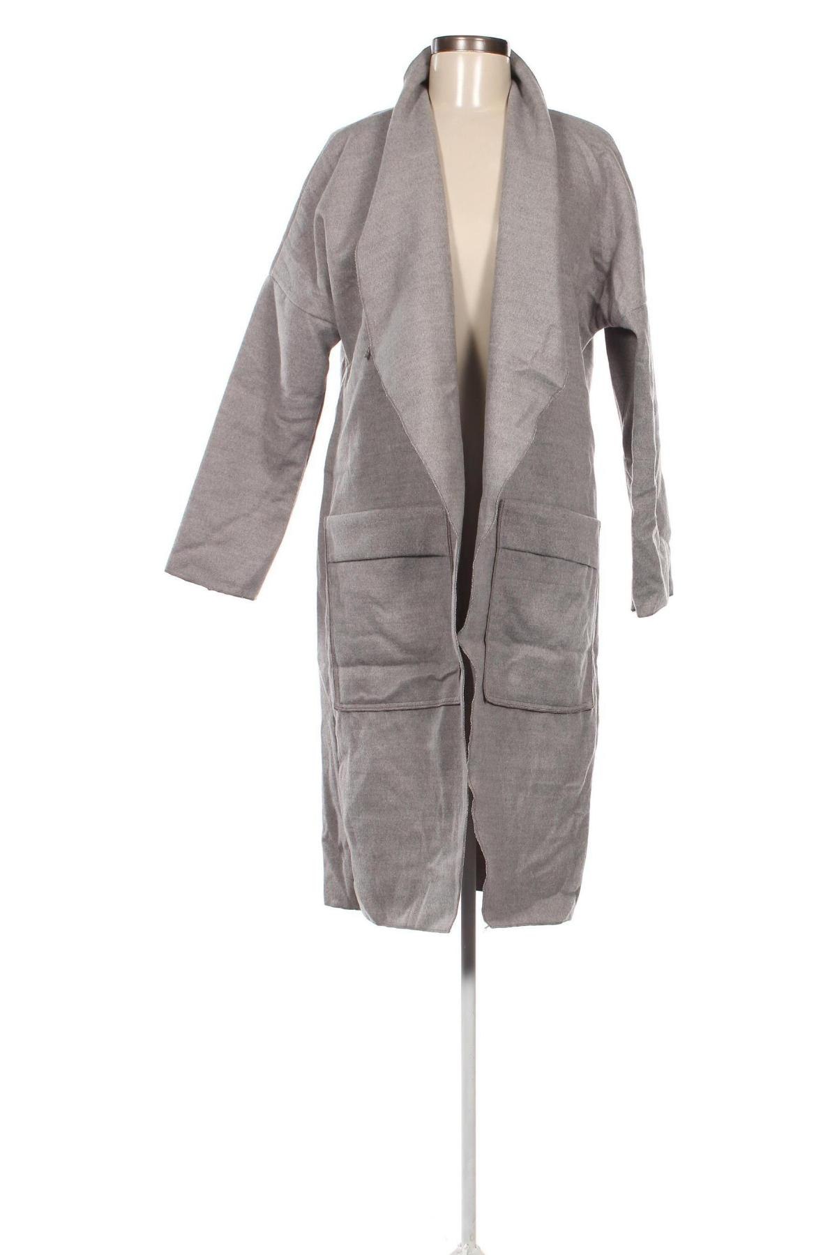 Palton de femei JustFashionNow, Mărime M, Culoare Gri, Preț 42,11 Lei