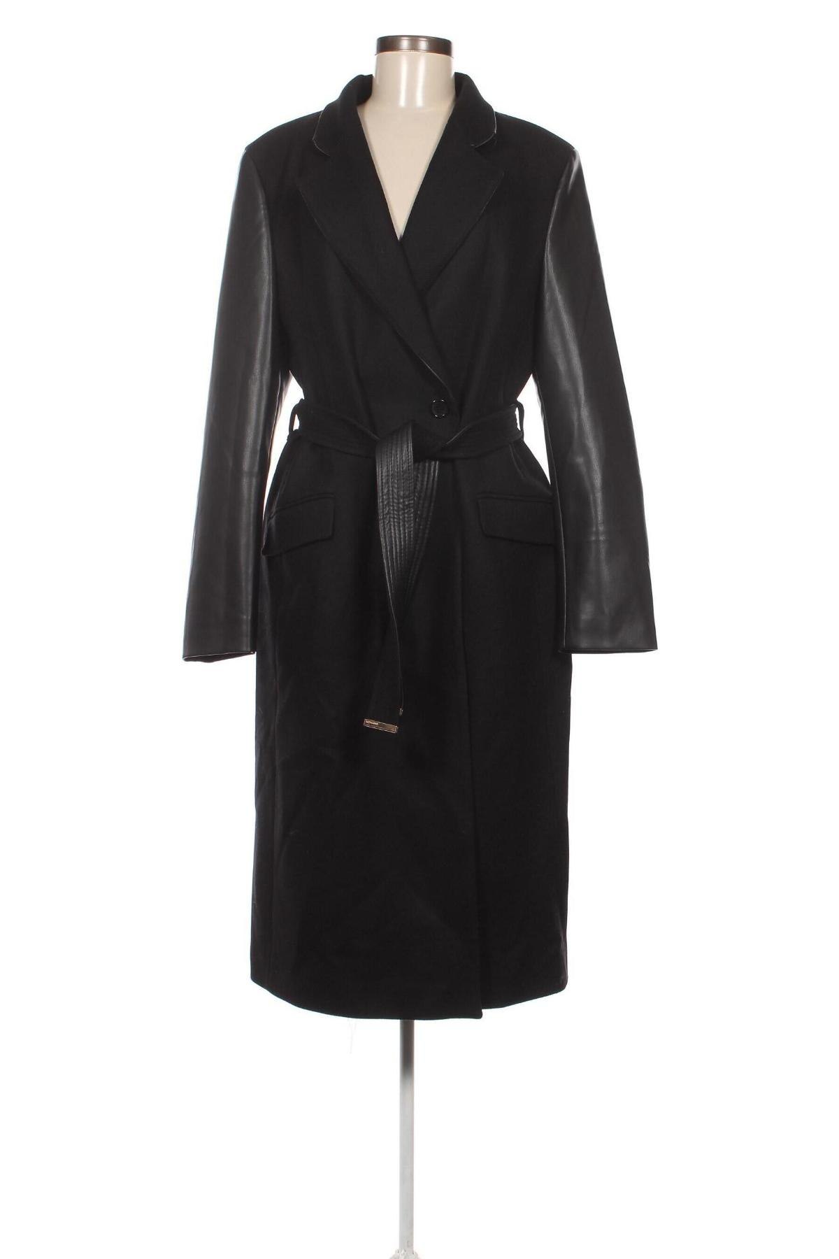 Γυναικείο παλτό Karen Millen, Μέγεθος XL, Χρώμα Μαύρο, Τιμή 338,14 €