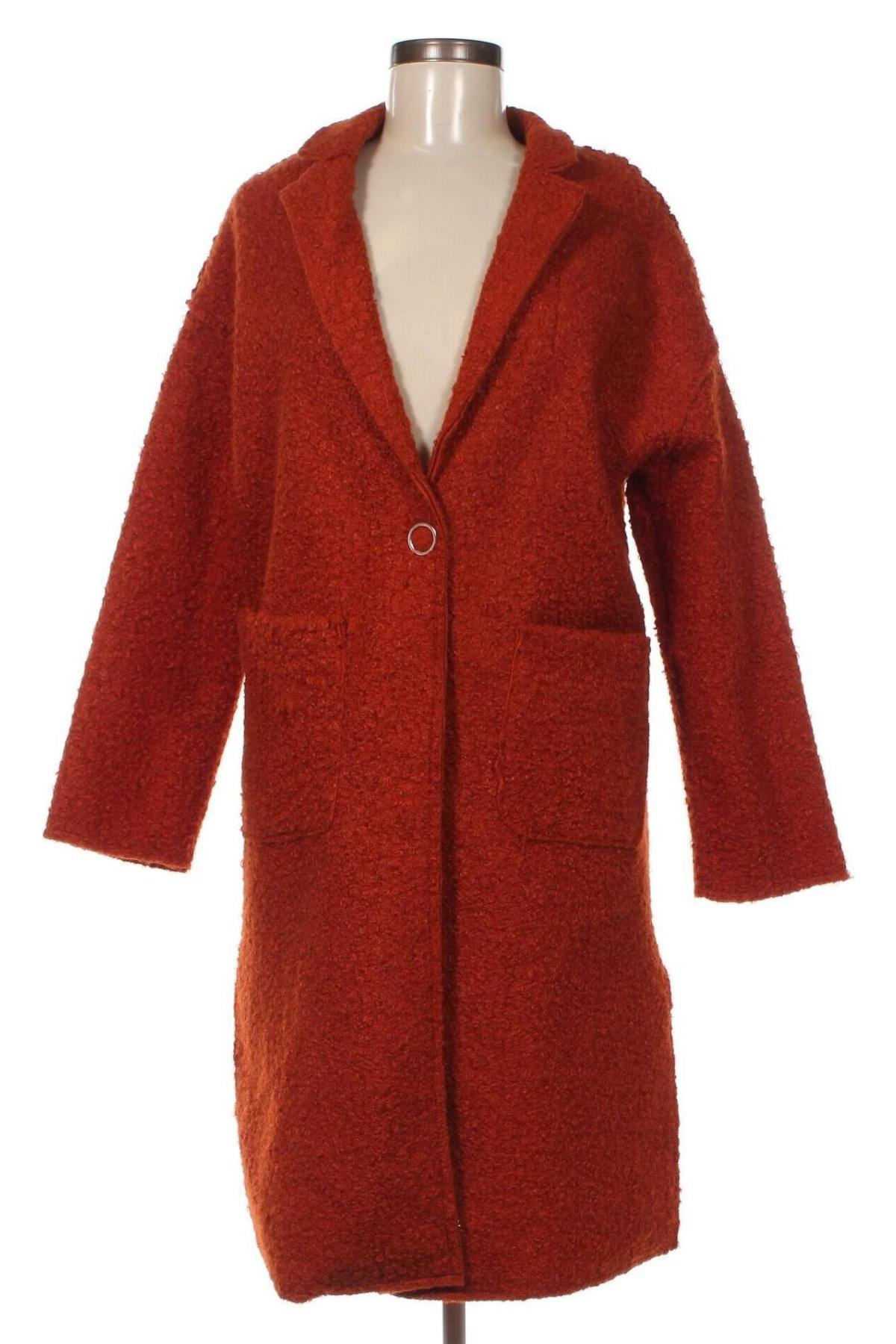 Dámský kabát  Koton, Velikost M, Barva Oranžová, Cena  1 029,00 Kč