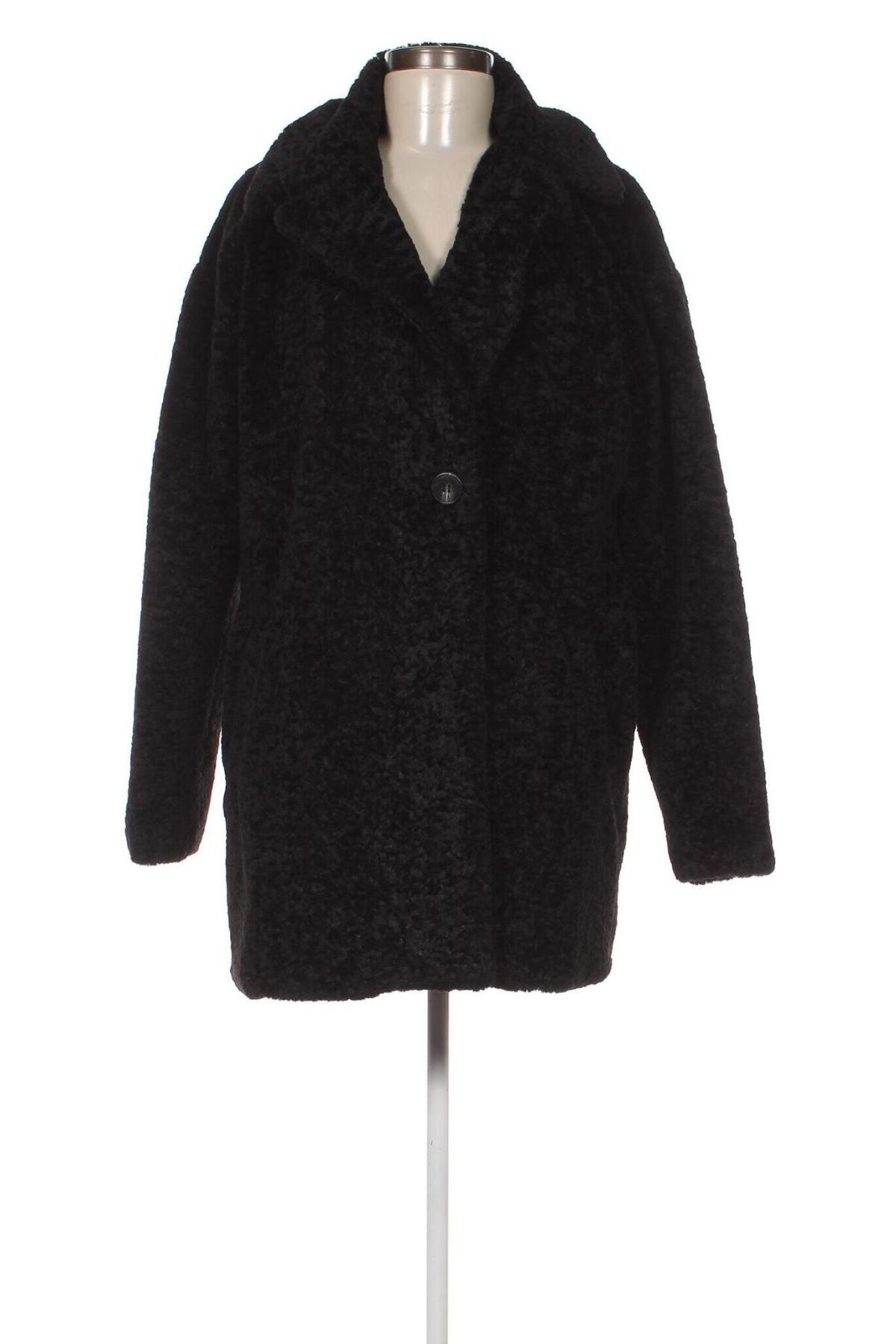 Γυναικείο παλτό LCW, Μέγεθος L, Χρώμα Μαύρο, Τιμή 23,17 €