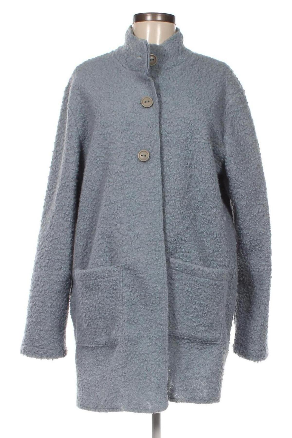 Дамско палто Laura Torelli, Размер L, Цвят Син, Цена 28,89 лв.