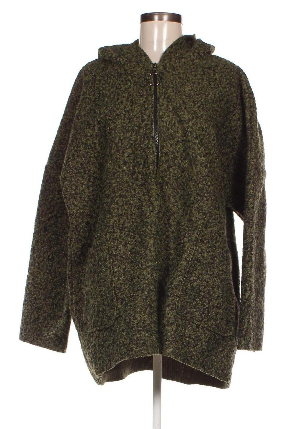 Γυναικείο παλτό Laura Torelli, Μέγεθος L, Χρώμα Πράσινο, Τιμή 33,76 €