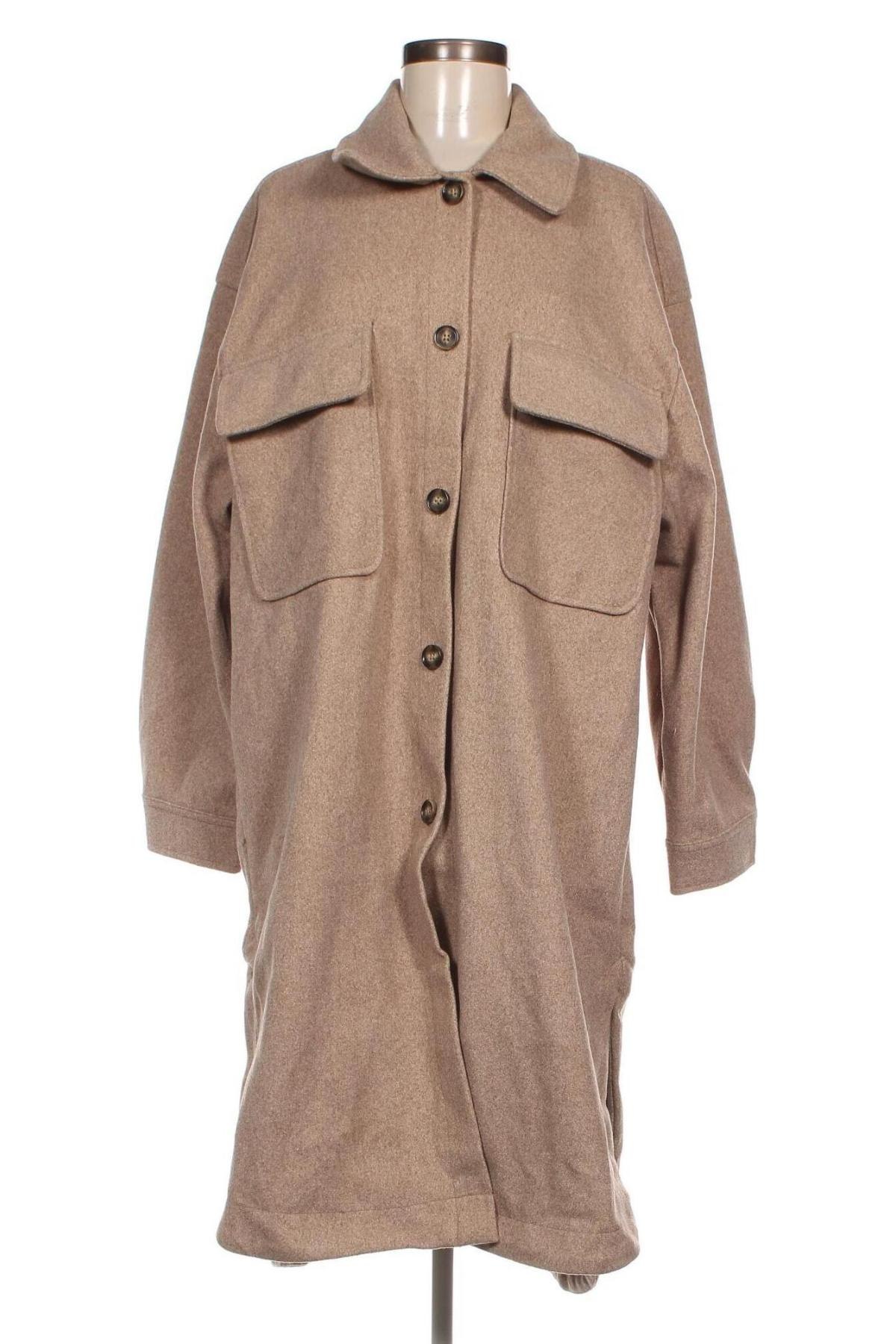 Palton de femei Laura Torelli, Mărime L, Culoare Bej, Preț 101,05 Lei