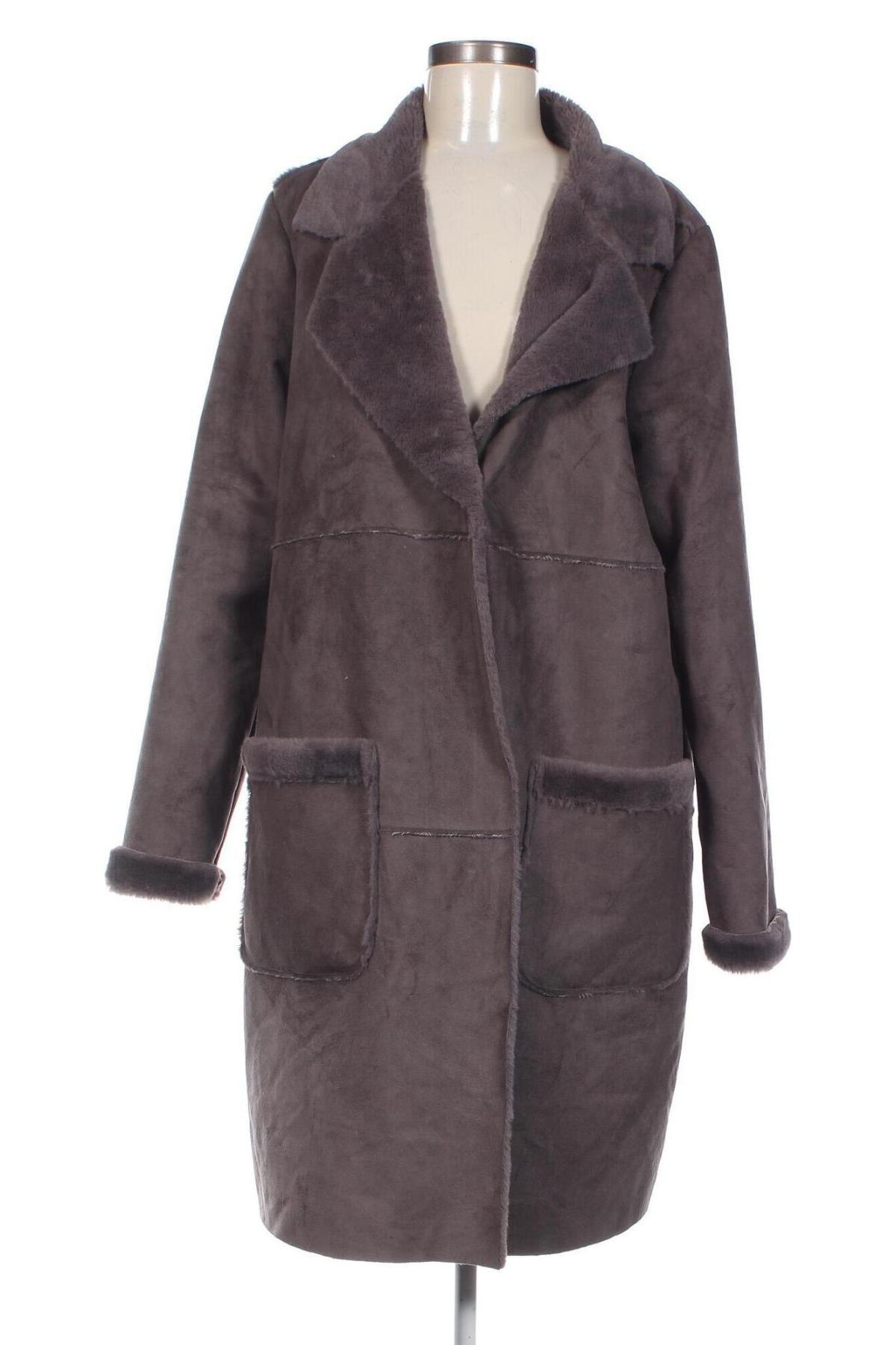 Дамско палто Laura Torelli, Размер L, Цвят Сив, Цена 28,89 лв.