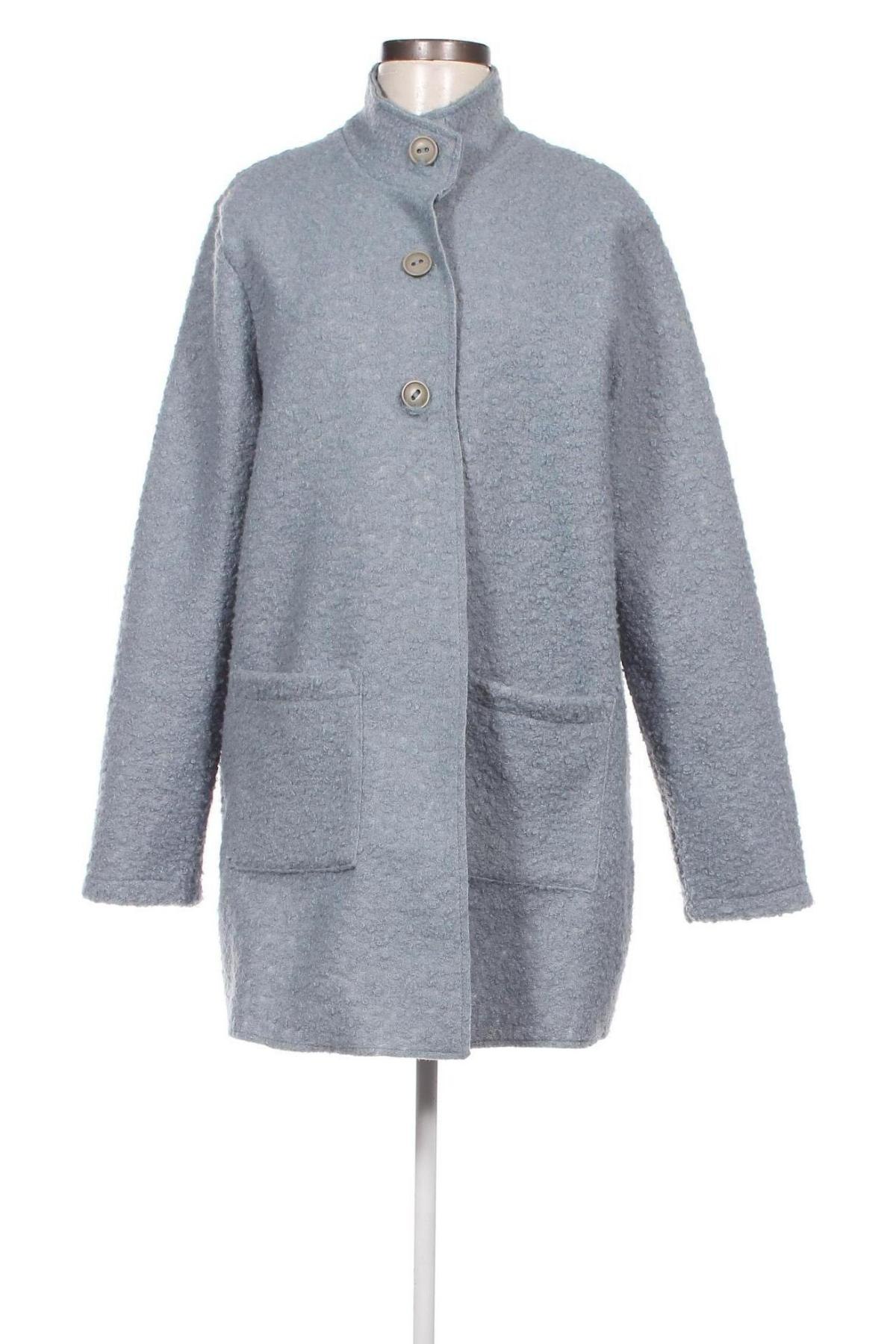 Γυναικείο παλτό Laura Torelli, Μέγεθος L, Χρώμα Μπλέ, Τιμή 33,76 €