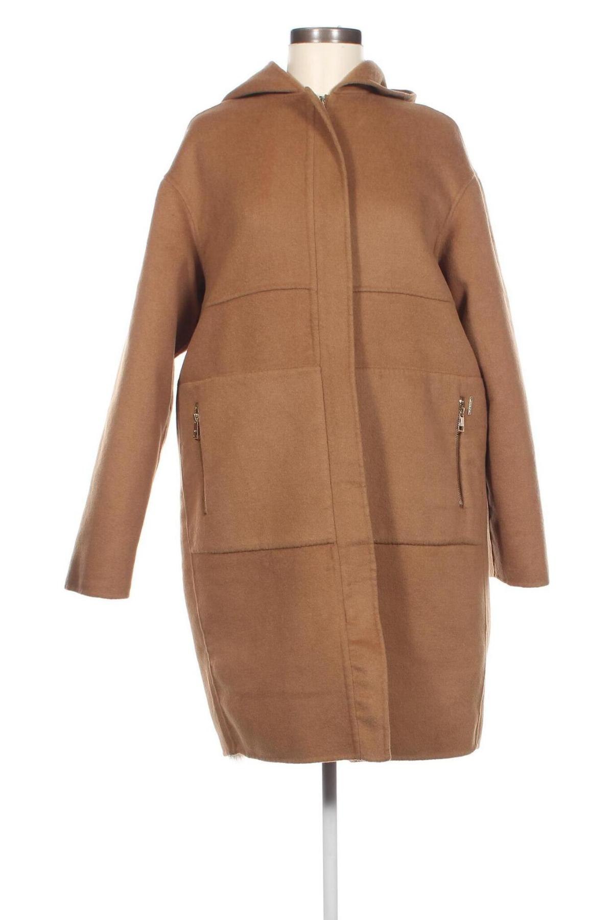 Γυναικείο παλτό Liu Jo, Μέγεθος M, Χρώμα Καφέ, Τιμή 265,98 €