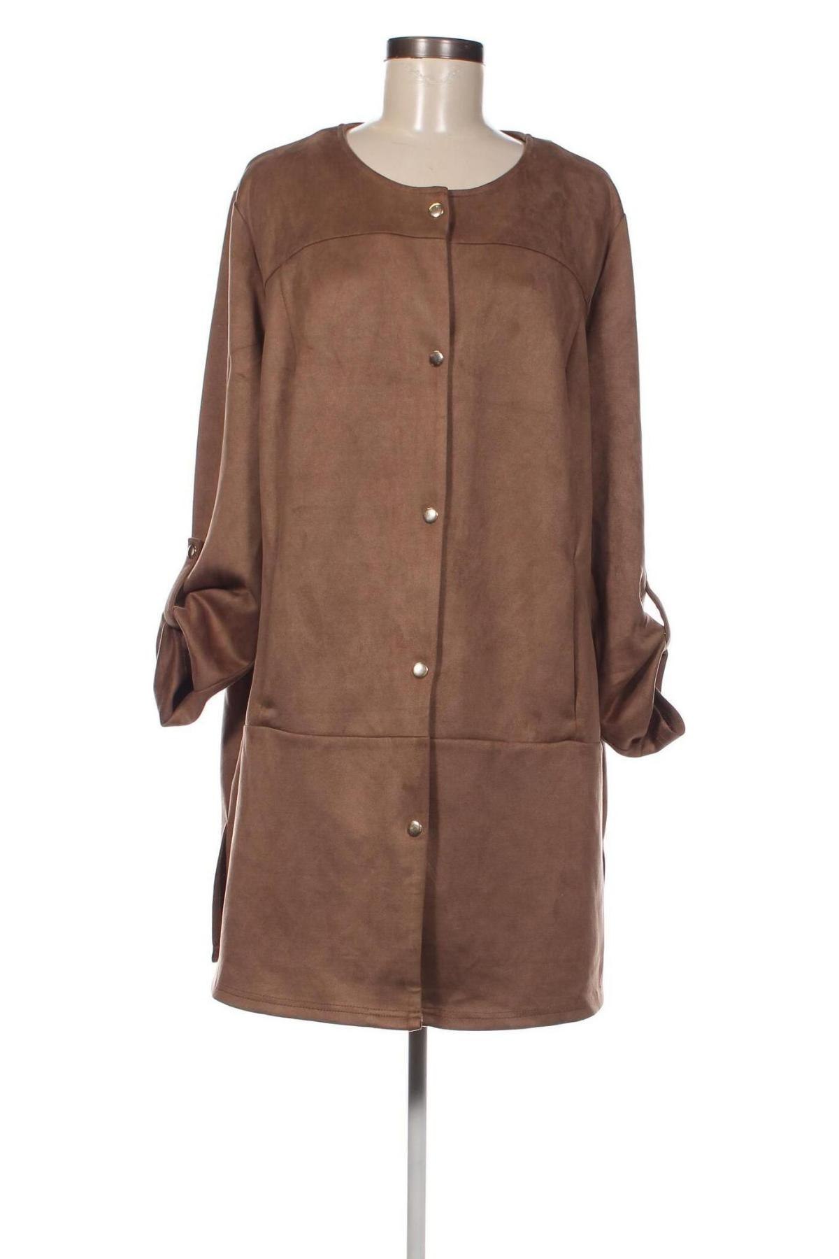 Дамско палто M. Collection, Размер XXL, Цвят Кафяв, Цена 54,40 лв.