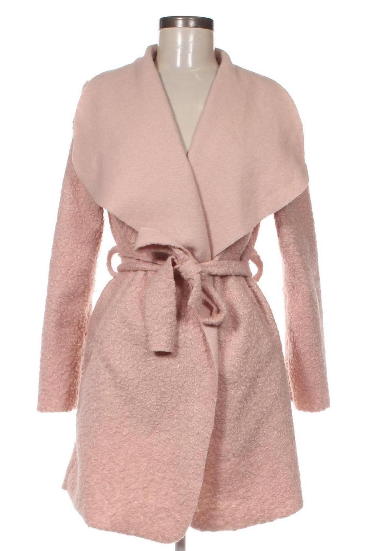 Palton de femei Made In Italy, Mărime M, Culoare Roz, Preț 122,37 Lei